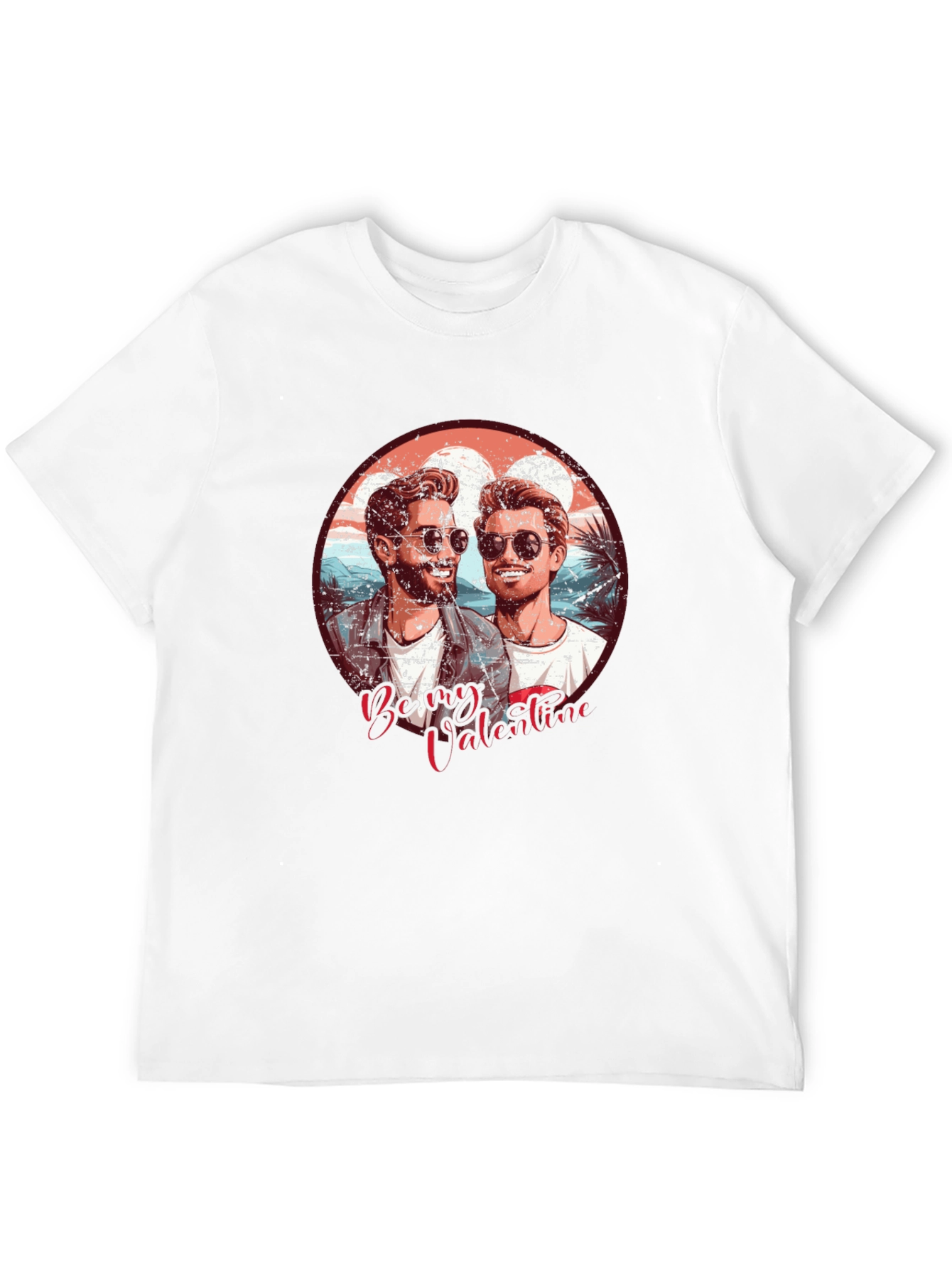 Black Be My Valentine Graphic Tee view 12