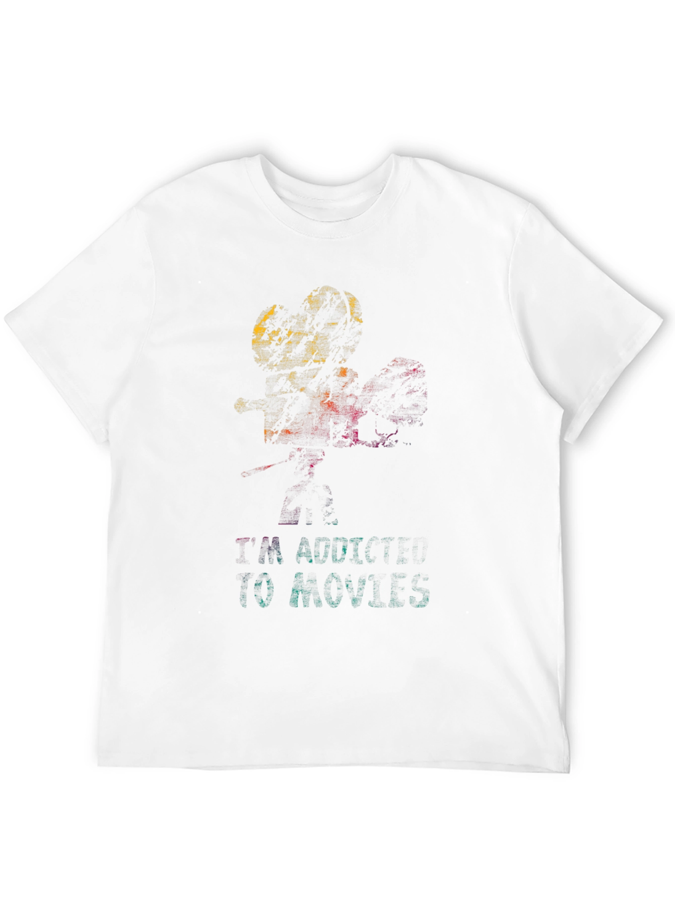 Black Movie Lover's Black T-Shirt view 12