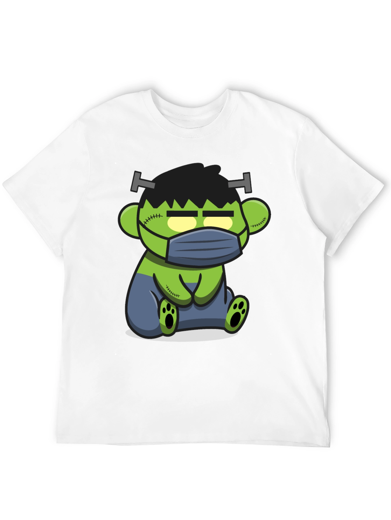 Black Frankenstein Bear T-Shirt - Halloween Edition view 12