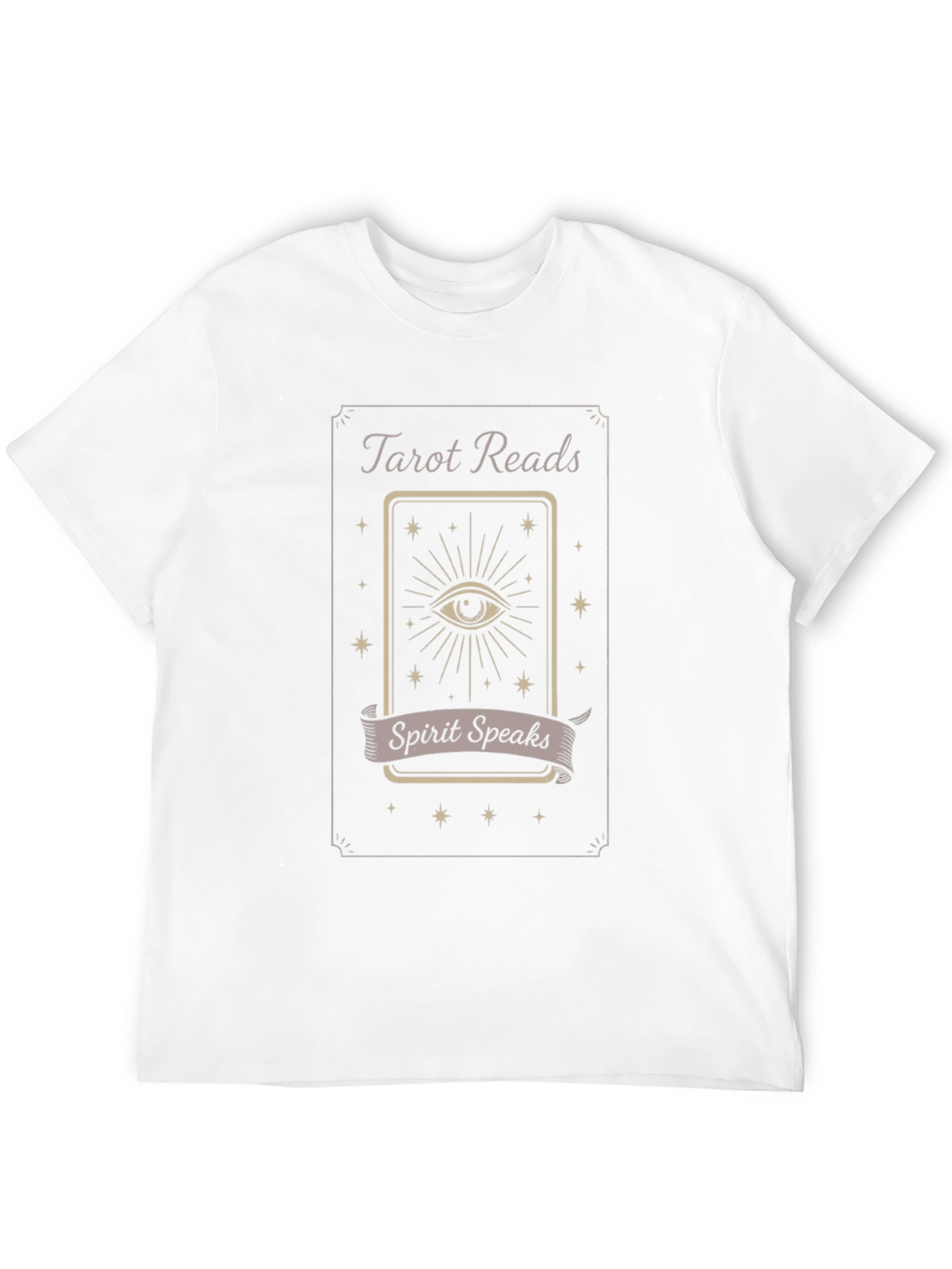 Black Tarot Reads Spirit Speaks T-Shirt - Mystical Design view 12