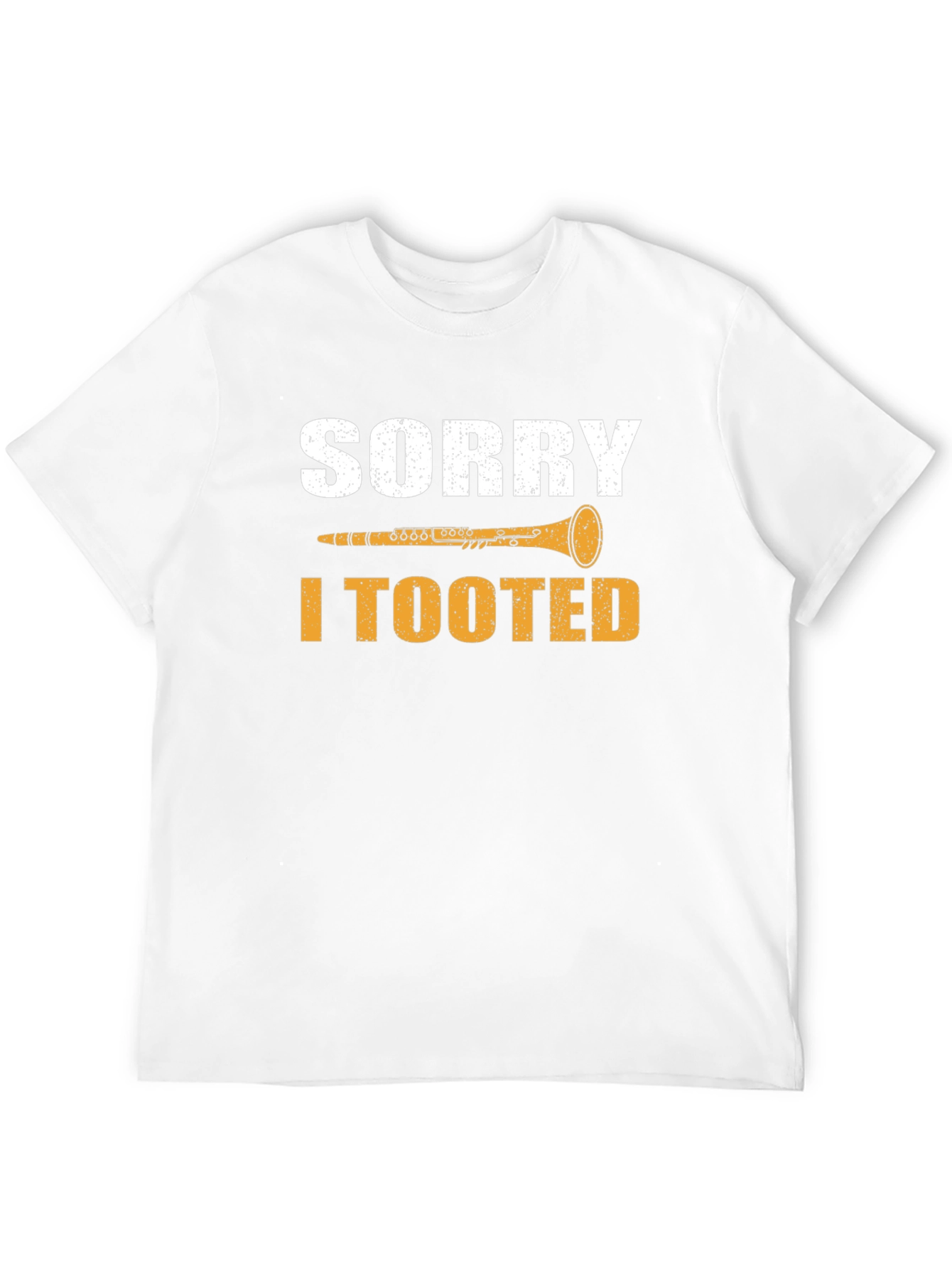 Black Sorry I Tooted Clarinet T-Shirt - Funny Music Tee view 12