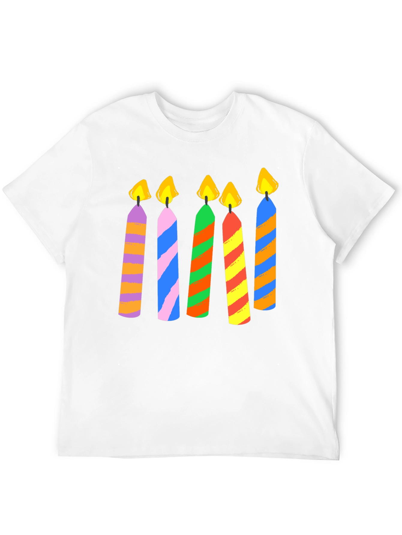 Black Candle Graphic Black T-Shirt view 12