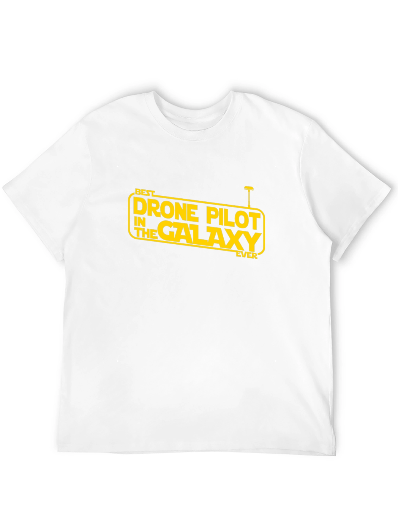 Black Best Drone Pilot T-Shirt - Galaxy Edition view 12