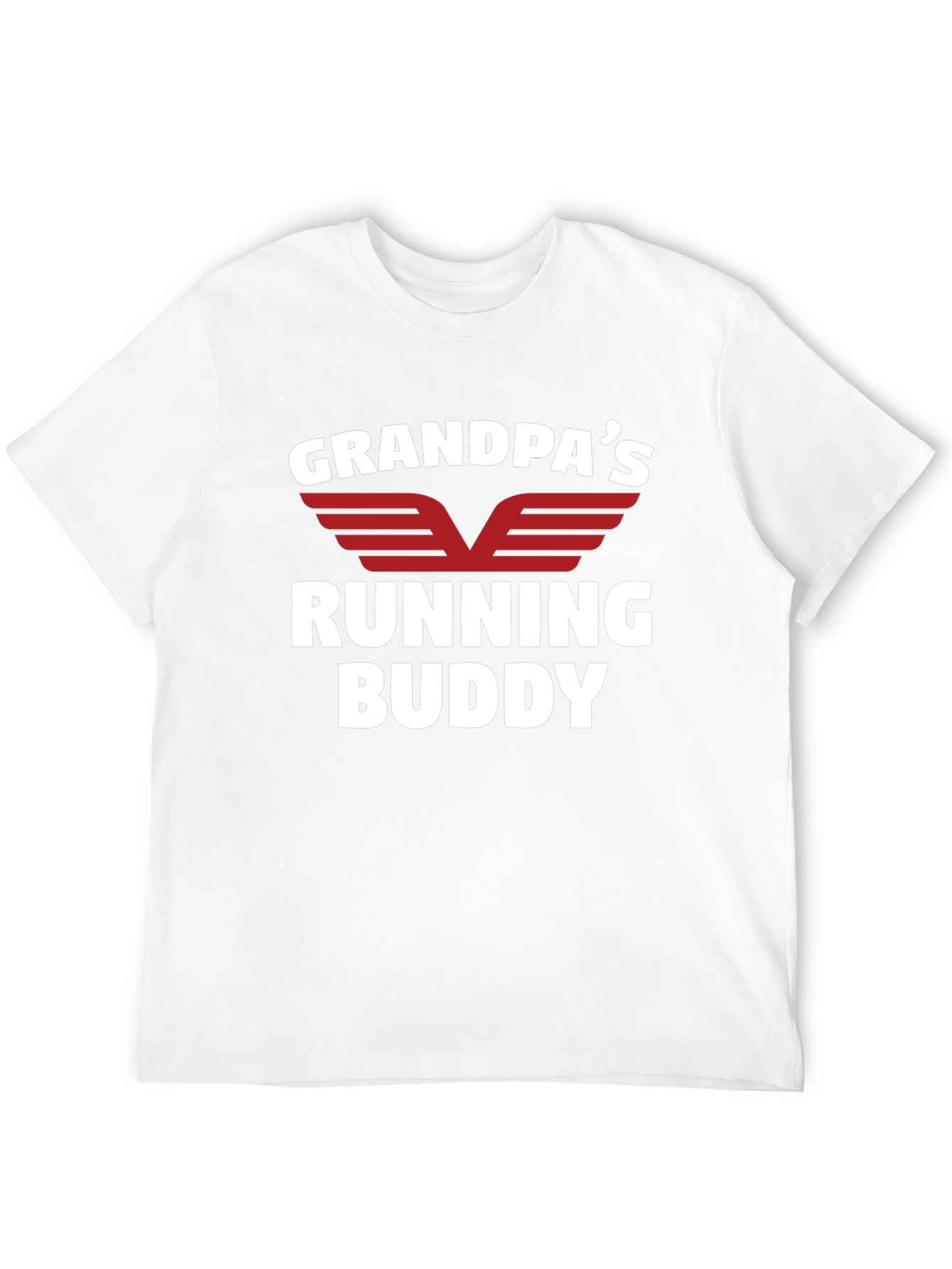 Black Grandpa's Running Buddy T-Shirt view 12