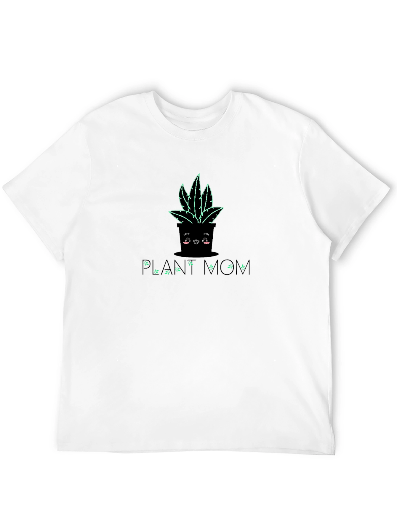 Black Plant Mom Graphic T-Shirt view 12
