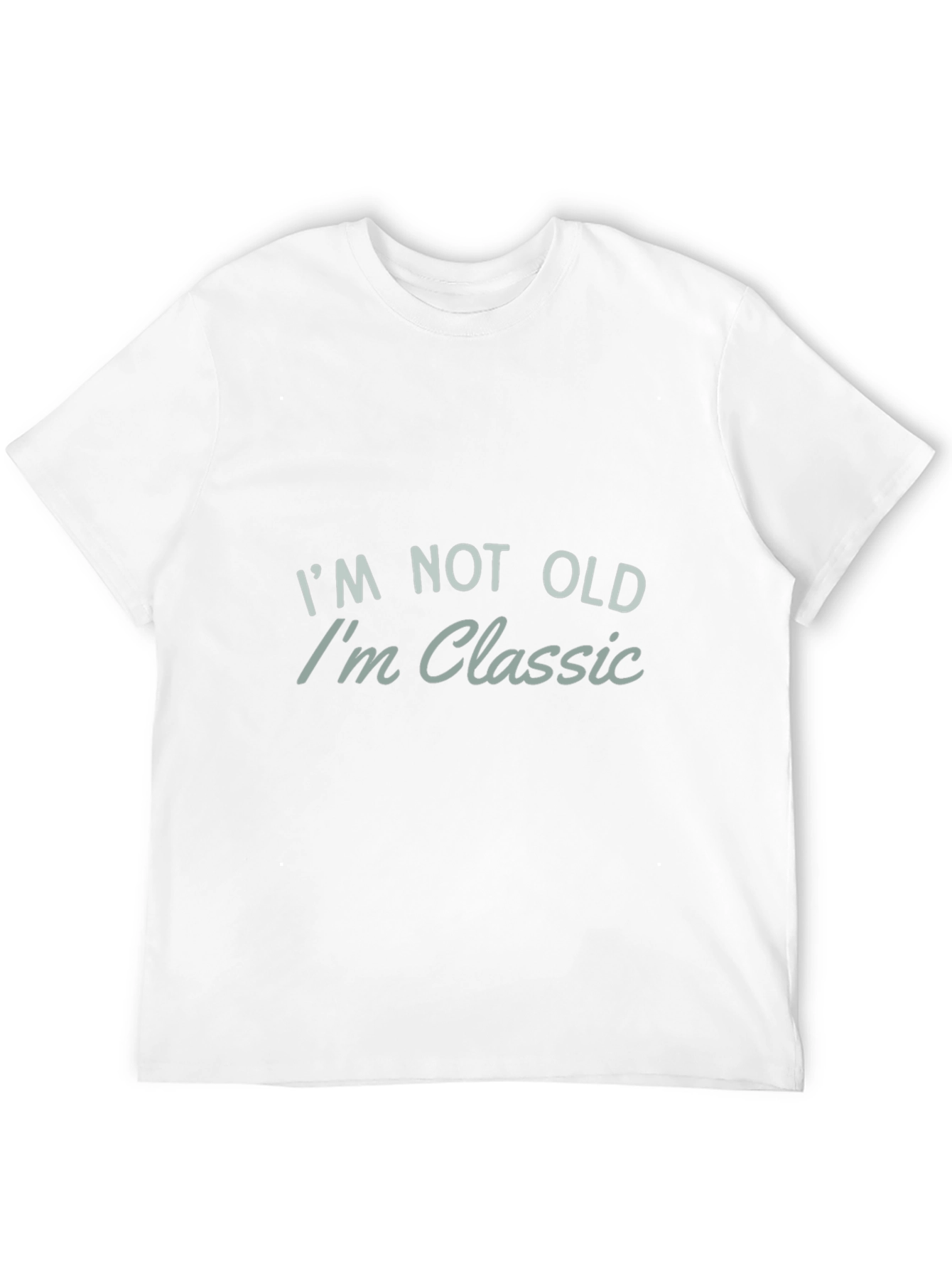 Black Funny I'm Not Old I'm Classic Black T-Shirt view 12