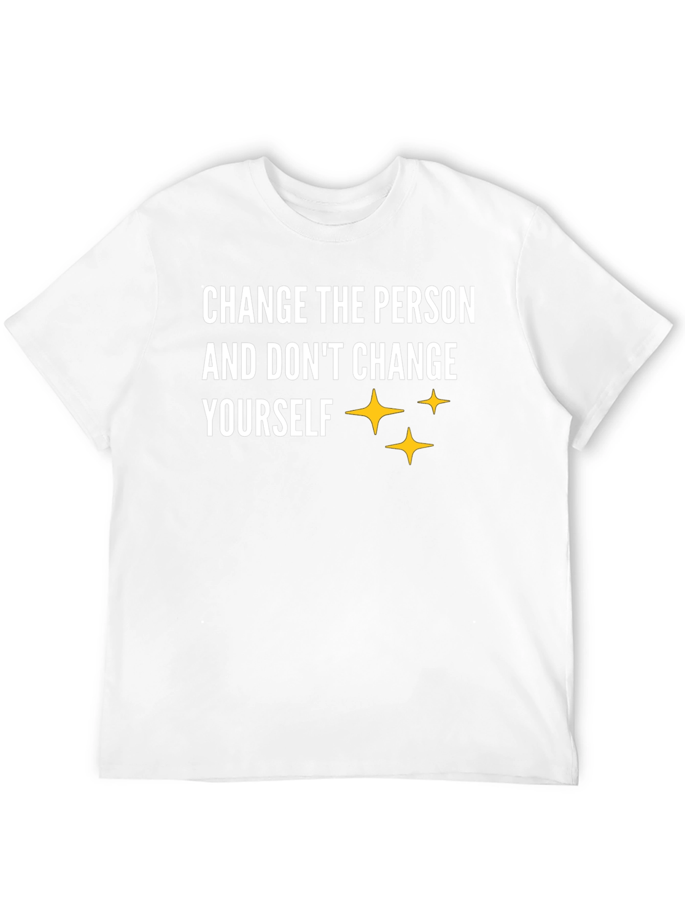Black Change the Person Graphic T-Shirt view 12