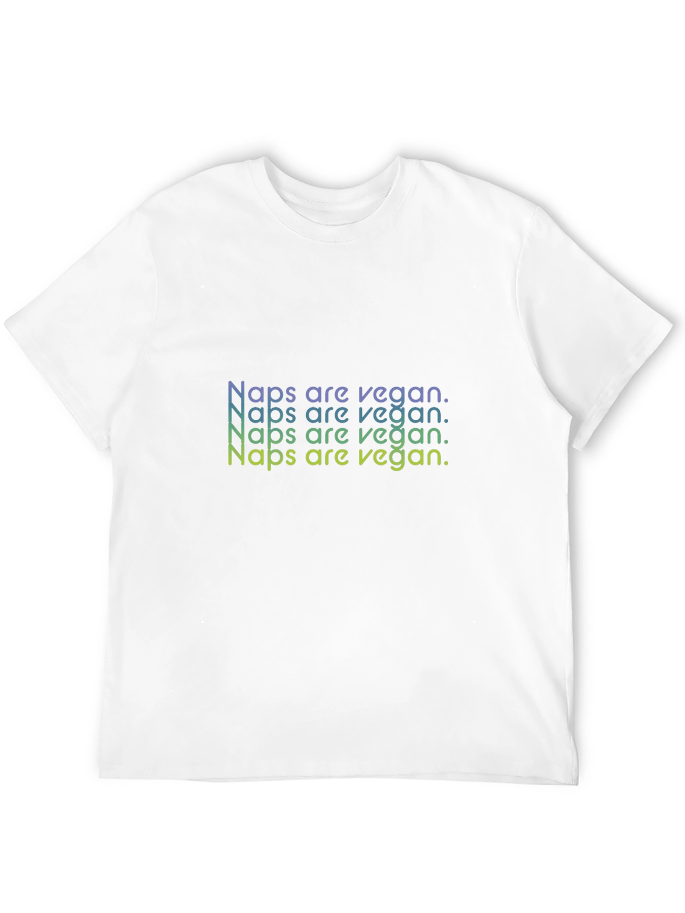 Black Naps Are Vegan Graphic Tee - Casual Comfort view 12