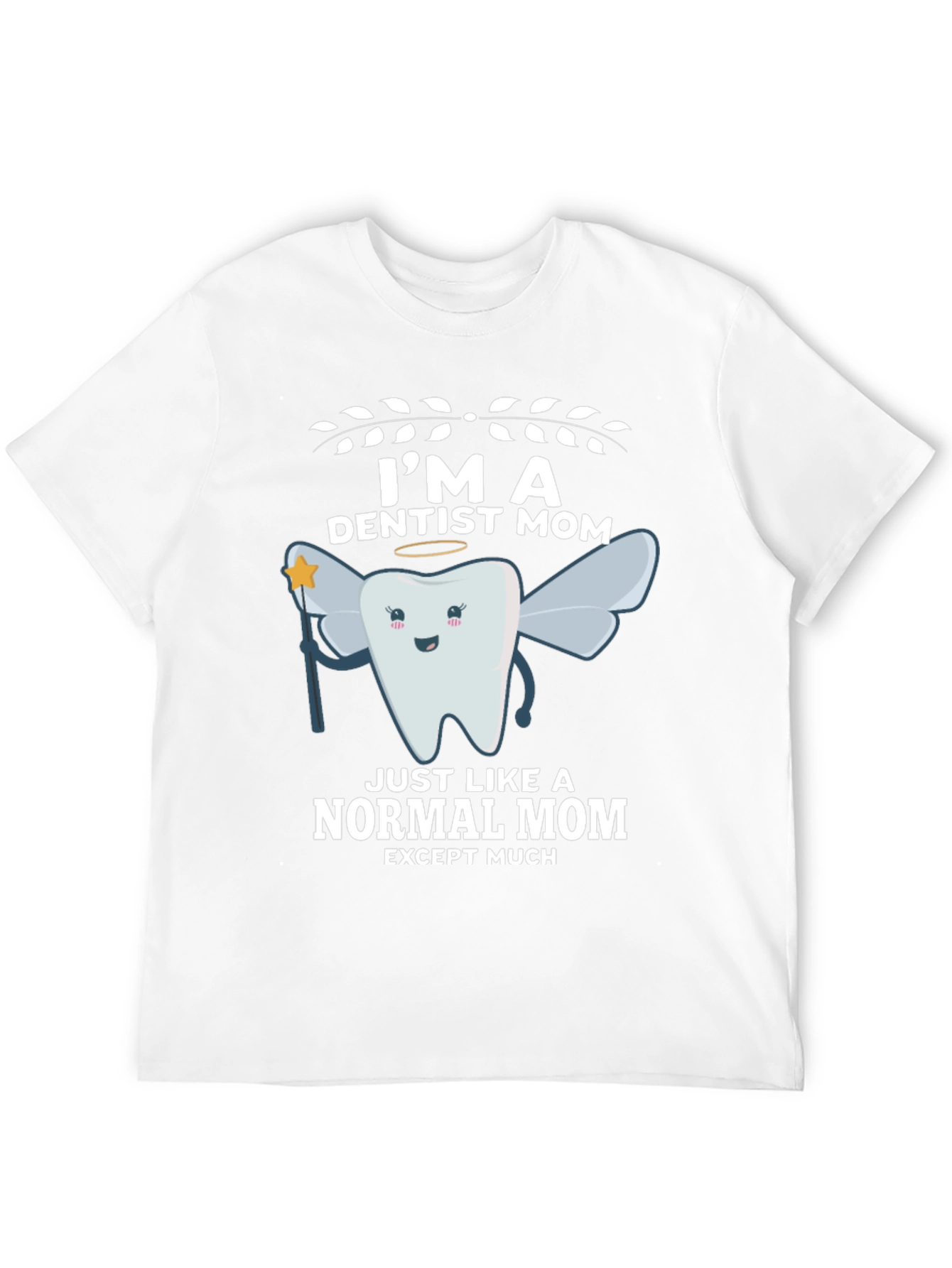 Black I'm a Dentist Mom T-Shirt view 12