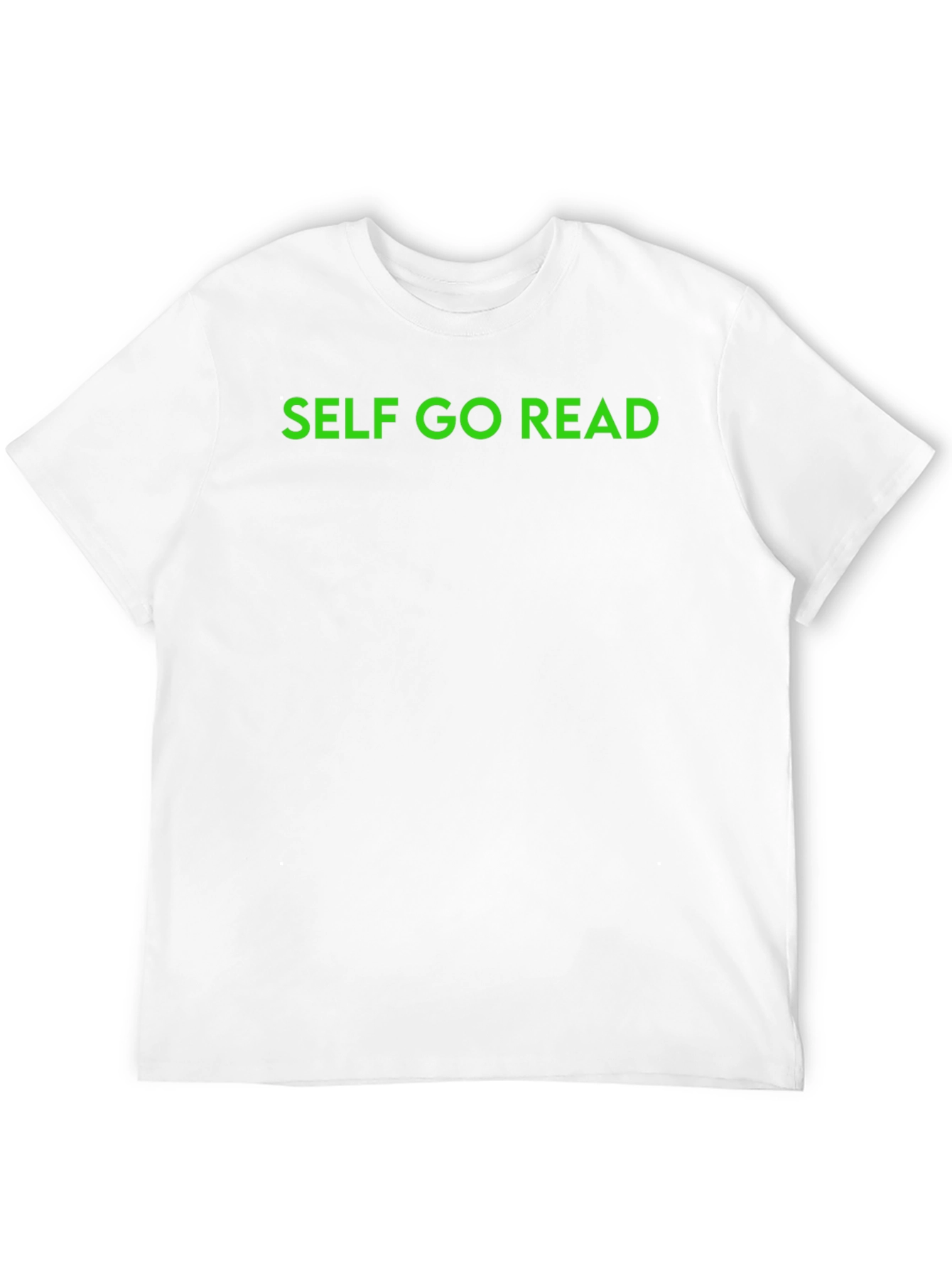 Black Self Go Read Black T-Shirt view 12