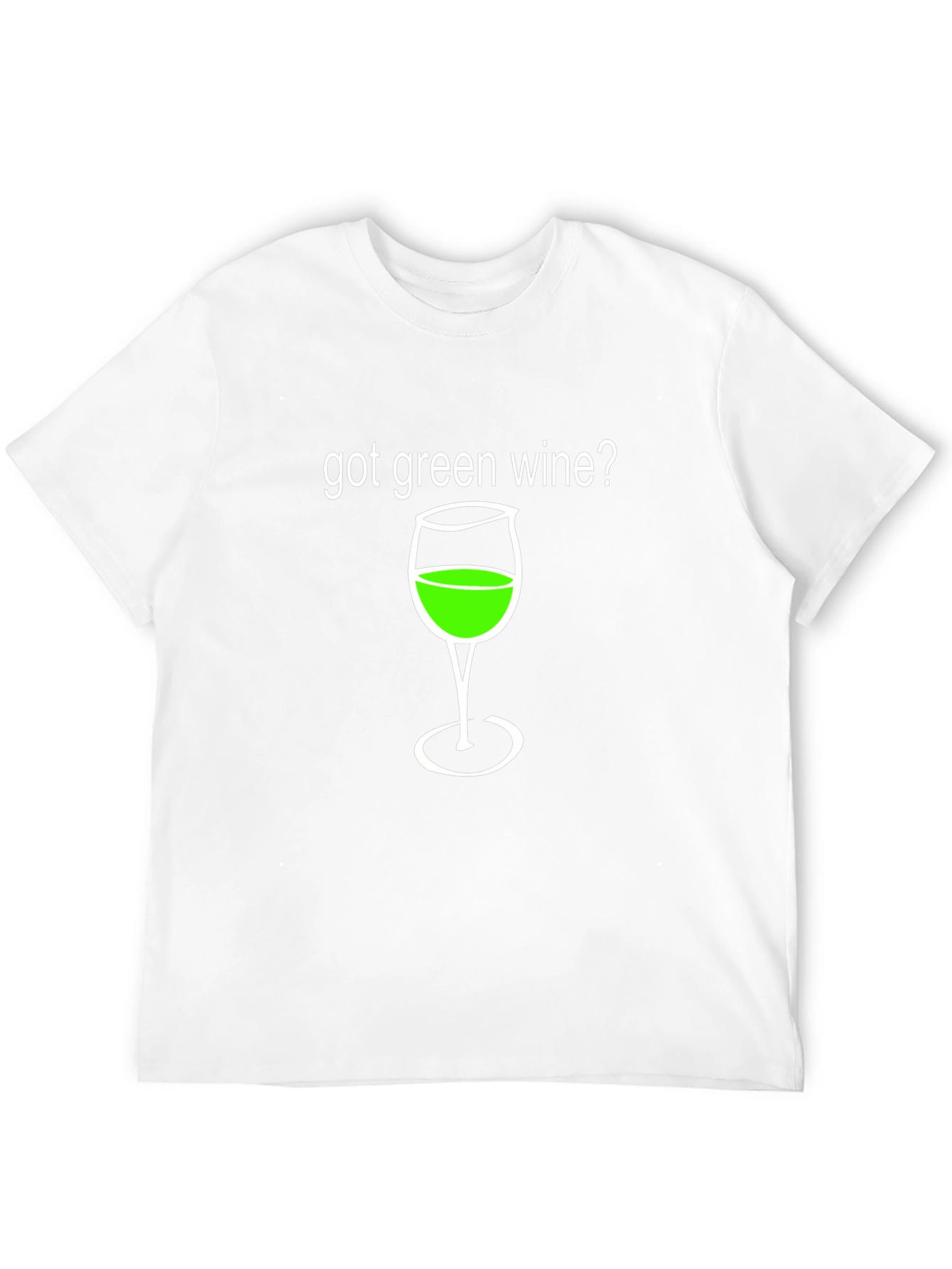 Black Got Green Wine? Funny Graphic T-Shirt view 12