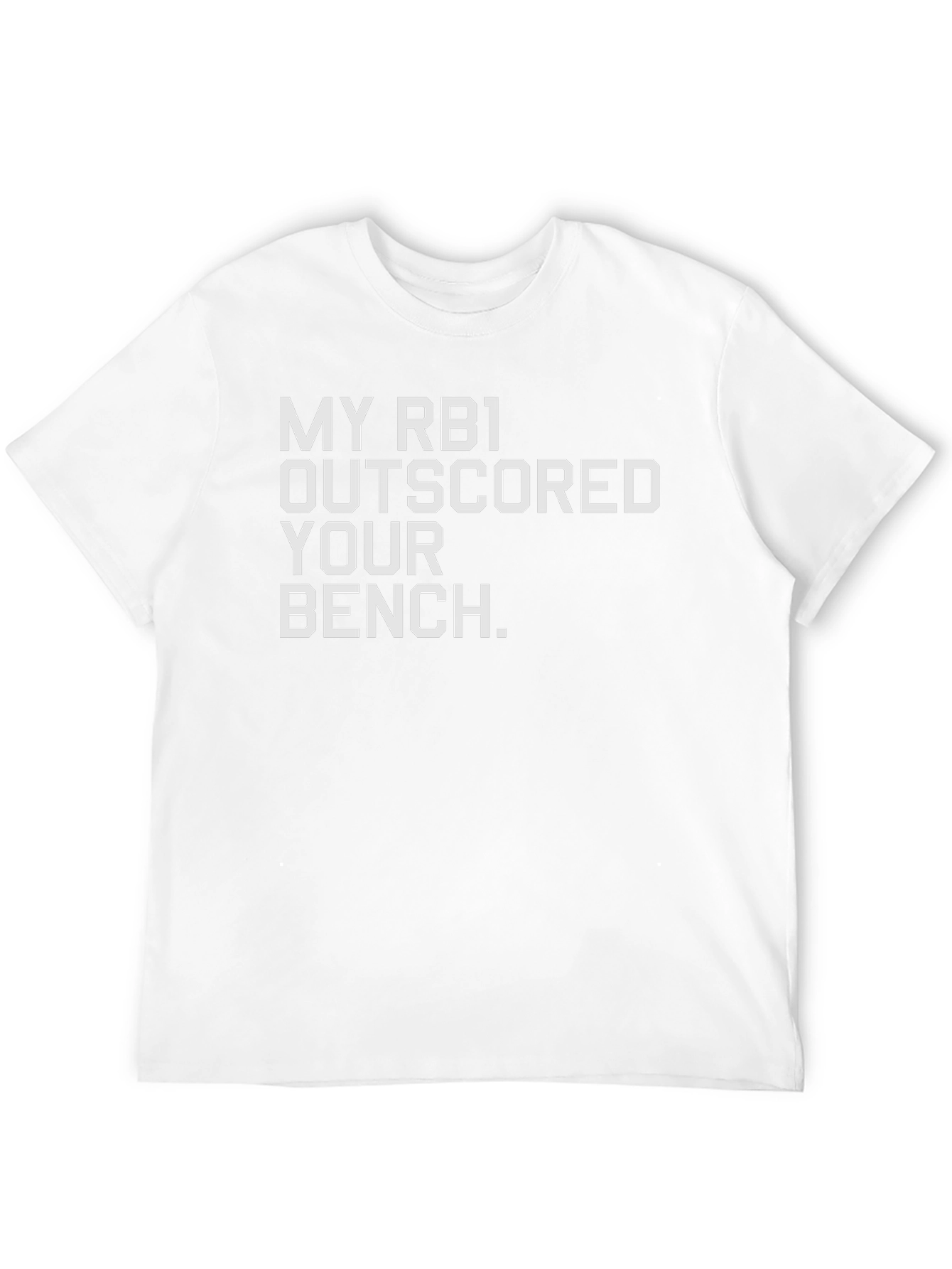 Black My RBI Outscored Your Bench - Baseball T-Shirt view 12