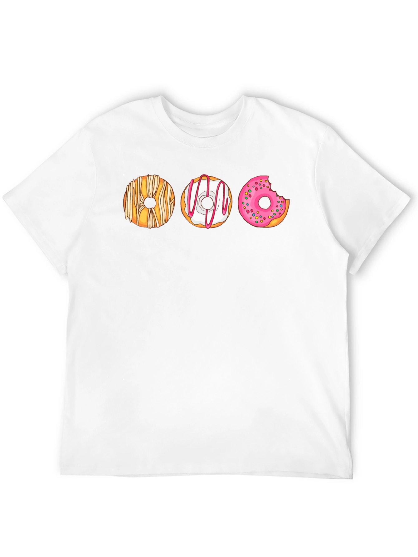 Black Donut Graphic T-Shirt - Sweet Tooth Fashion view 12
