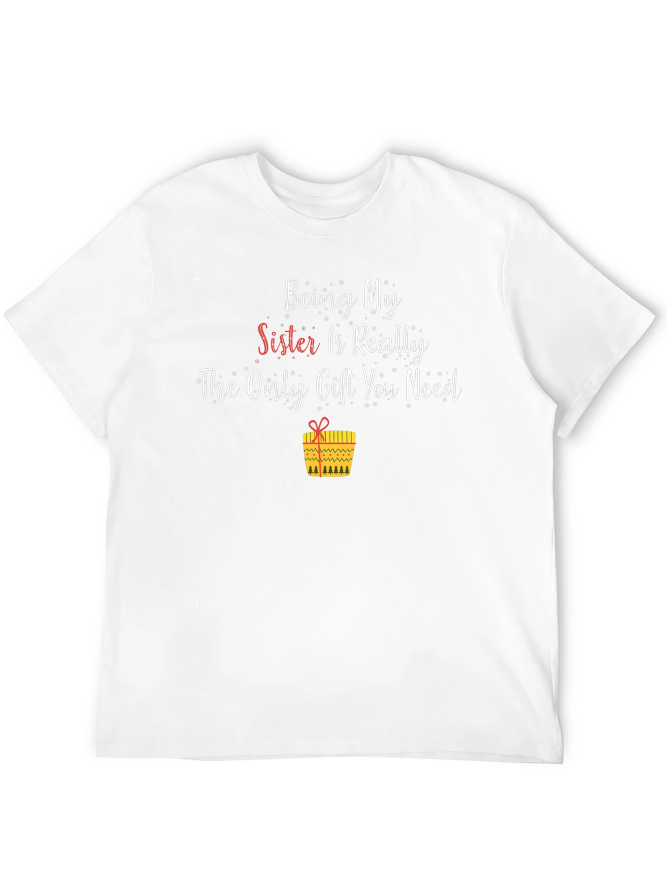 Black Funny Sister Gift T-Shirt - Only Gift You Need view 12