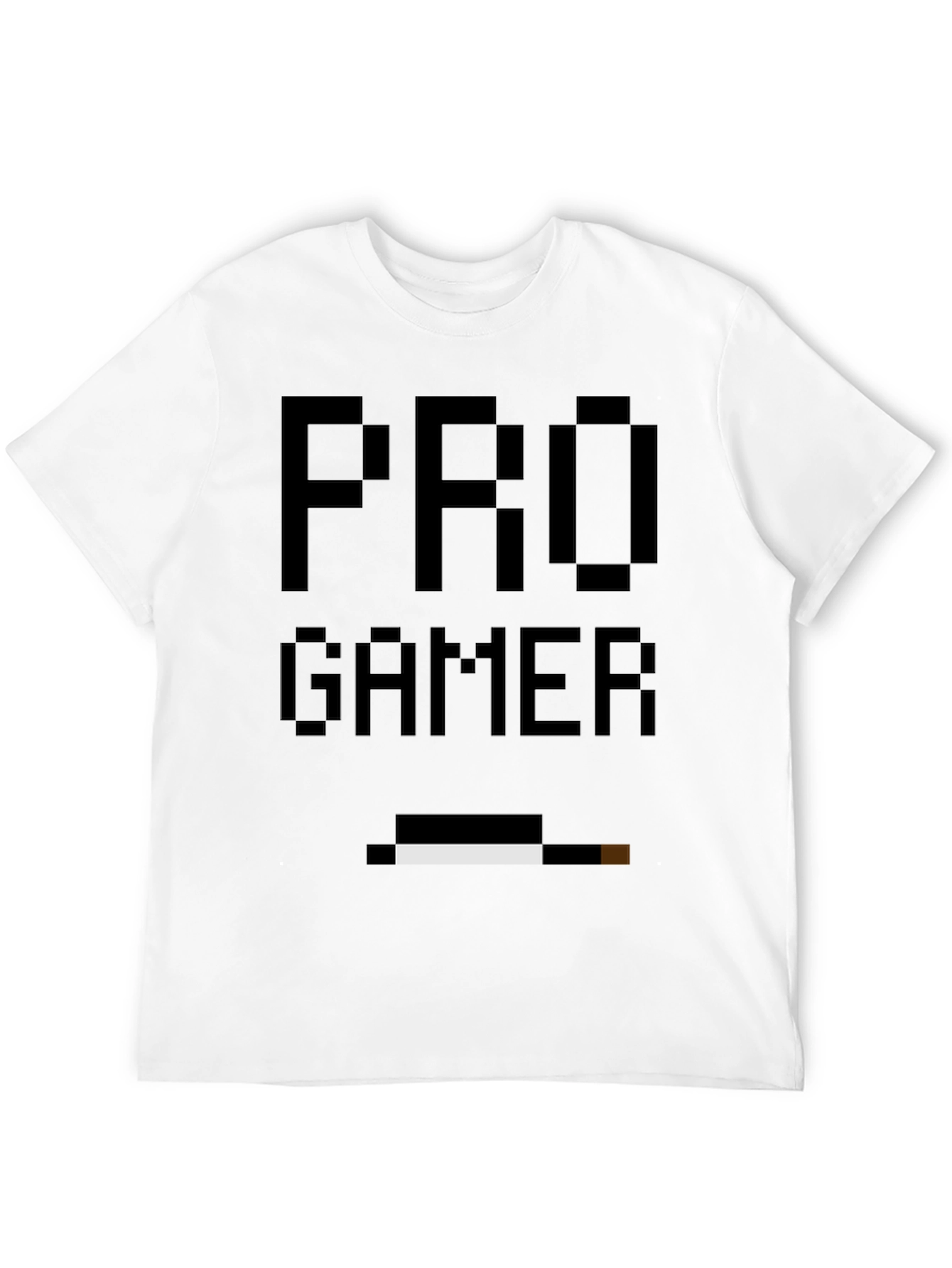 Black Pro Gamer Pixel Art Black T-Shirt view 12