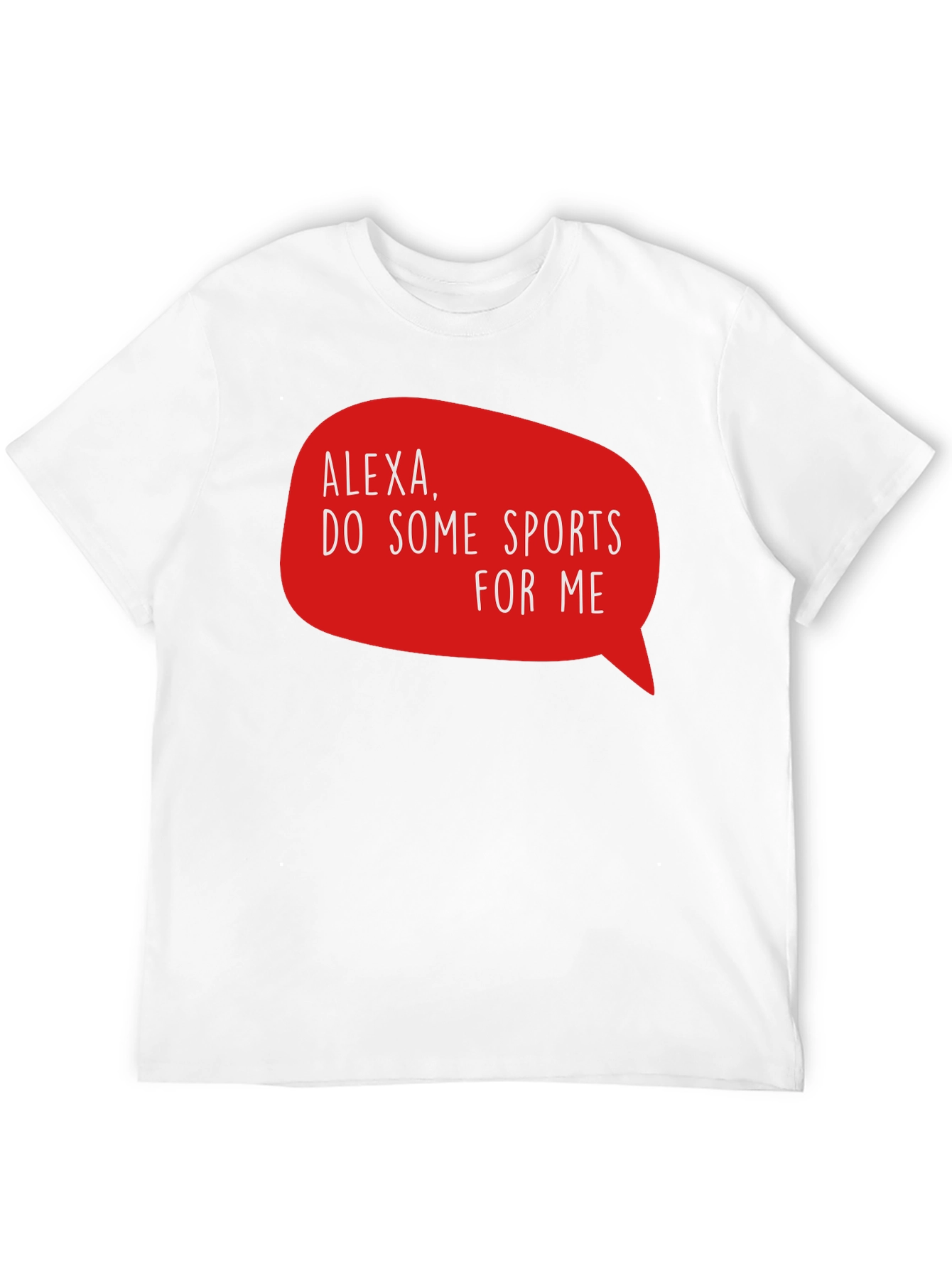 Black Alexa Do Some Sports T-Shirt - Funny Graphic Tee view 12
