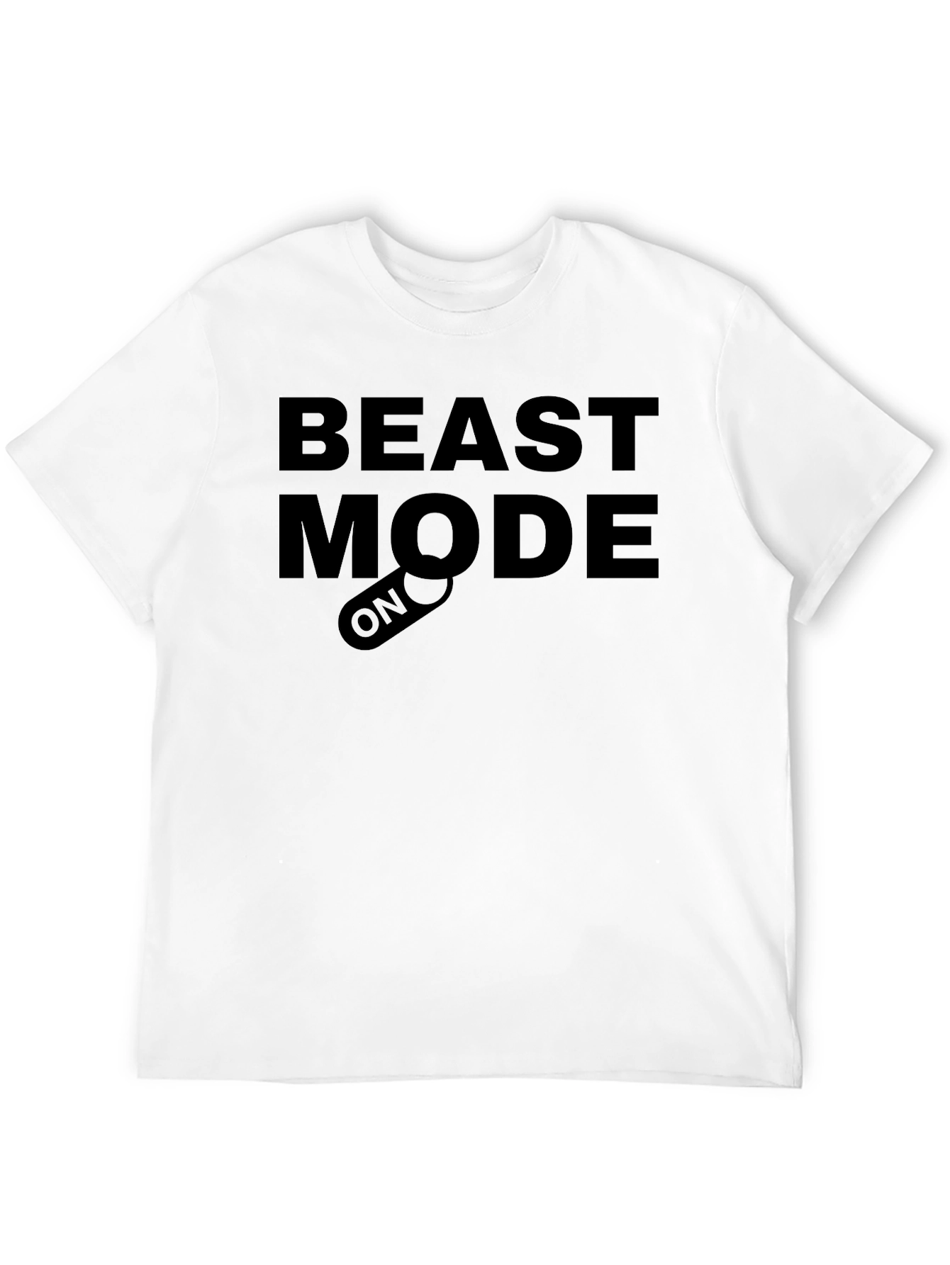 Black Beast Mode On T-Shirt - Black Graphic Tee view 12