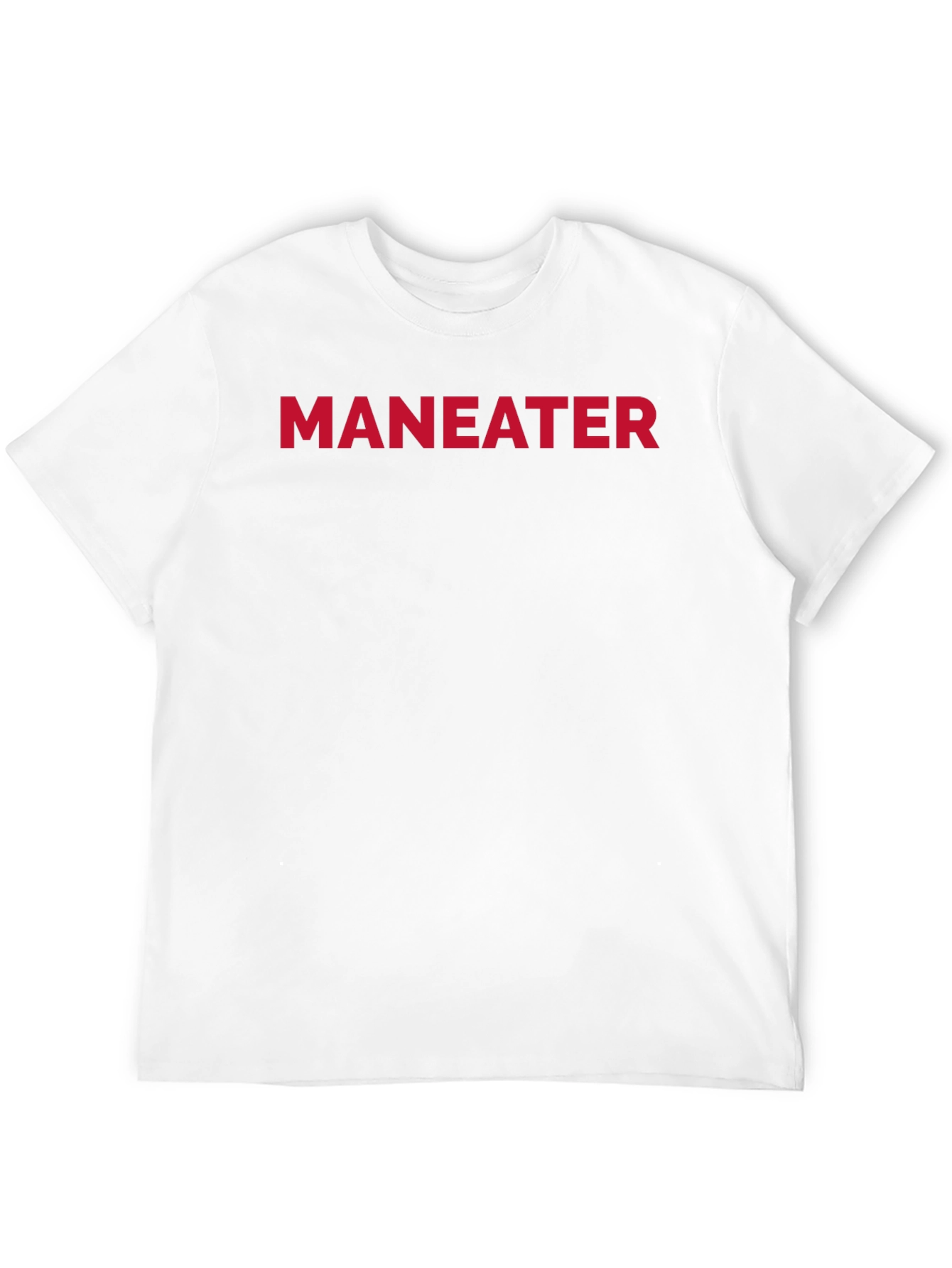 Black Maneater Graphic Tee - Bold Statement T-Shirt view 12