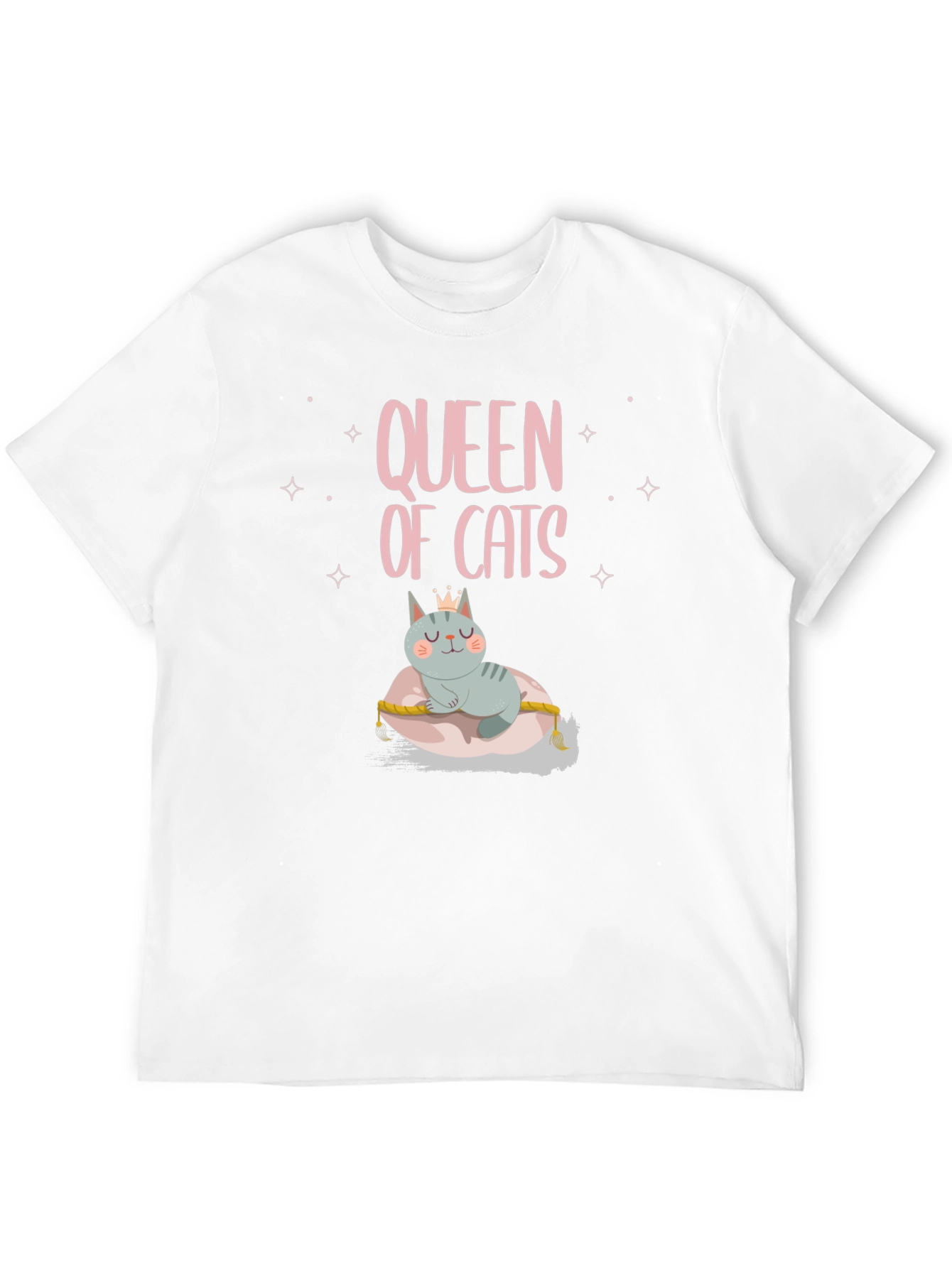 Black Queen of Cats Graphic T-Shirt view 12