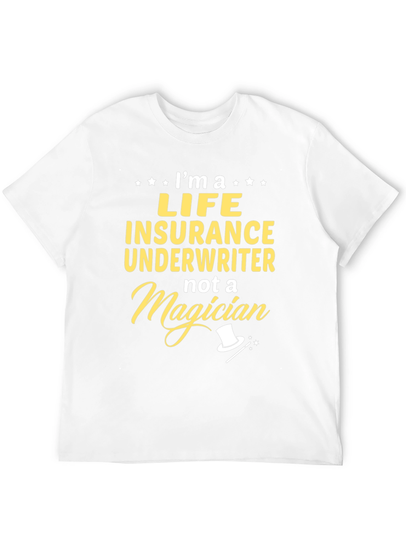 Black Life Insurance Underwriter Funny T-Shirt view 12