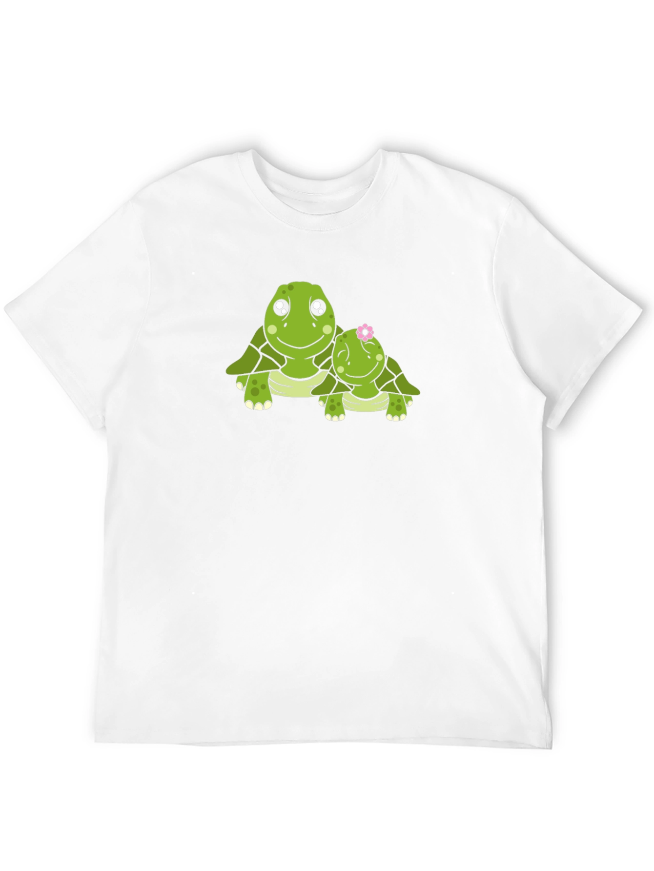 Black Turtle Mom & Baby Black Graphic Tee view 12