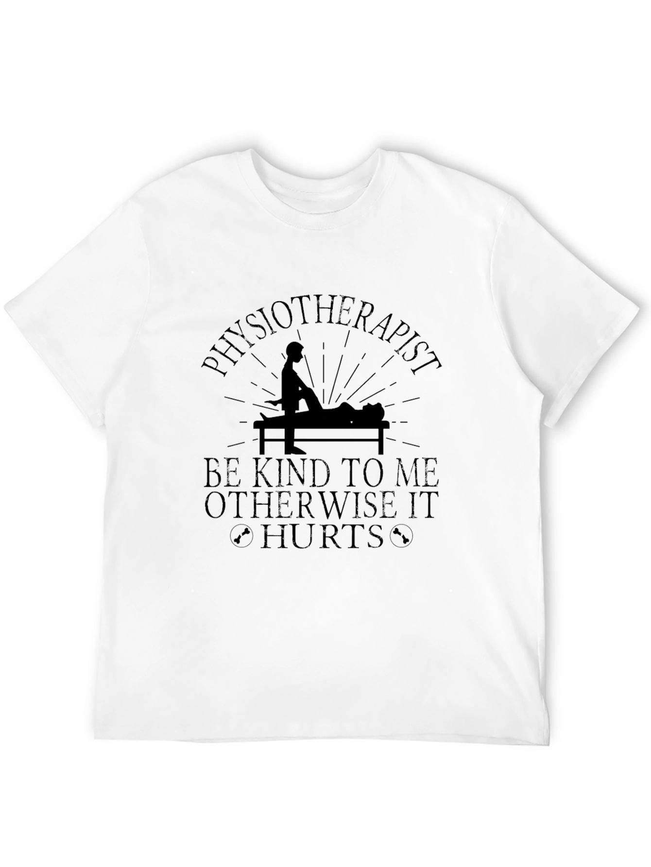 Black Physiotherapist Be Kind T-Shirt view 12