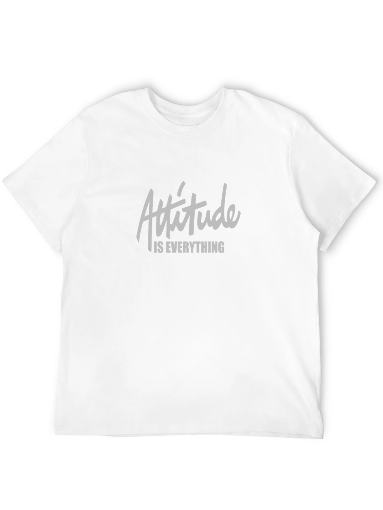 Black Attitude Is Everything Graphic Tee - Premium Comfort view 12