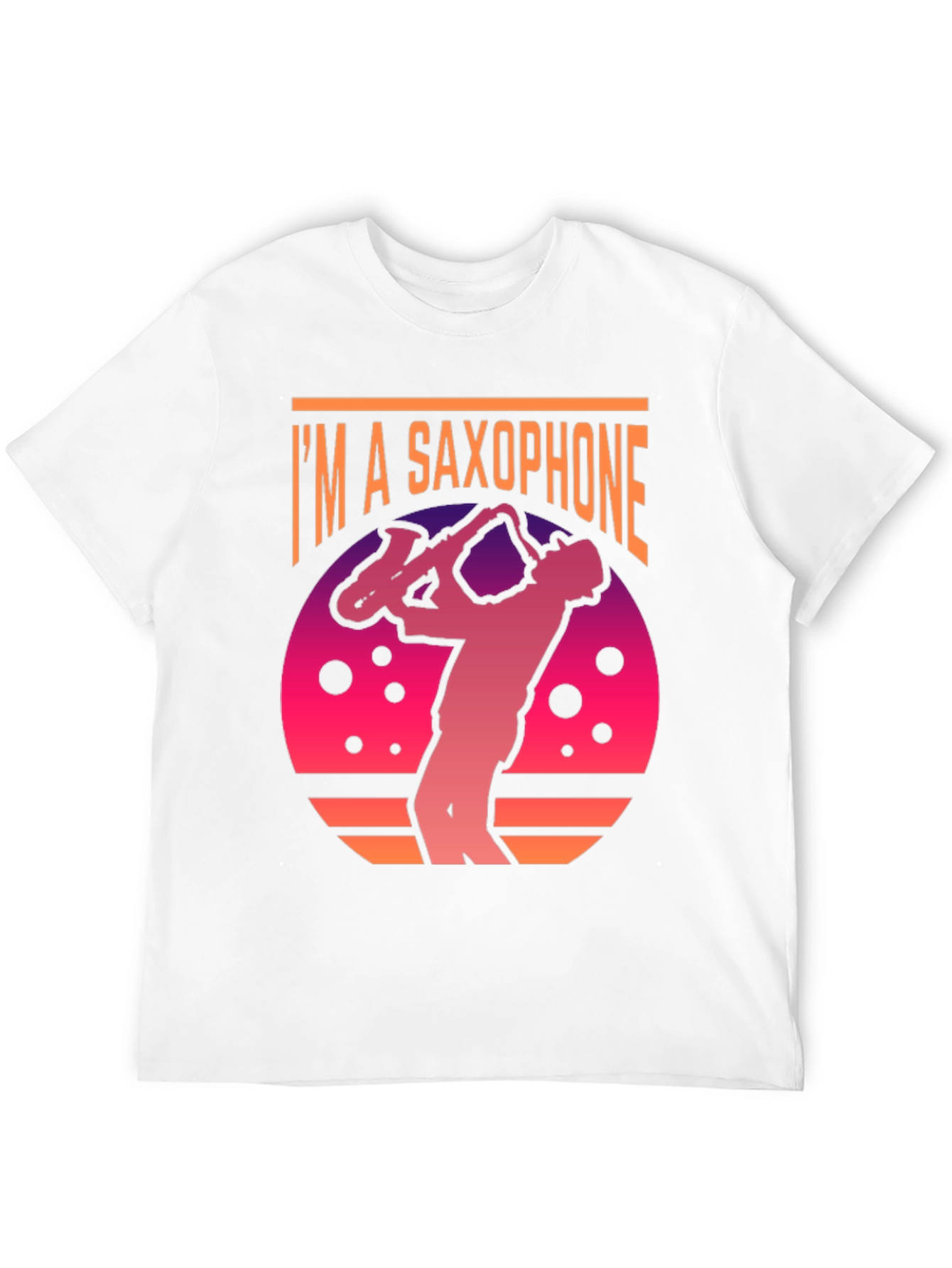 Black I'm A Saxophone T-Shirt - Music Lover Tee view 12