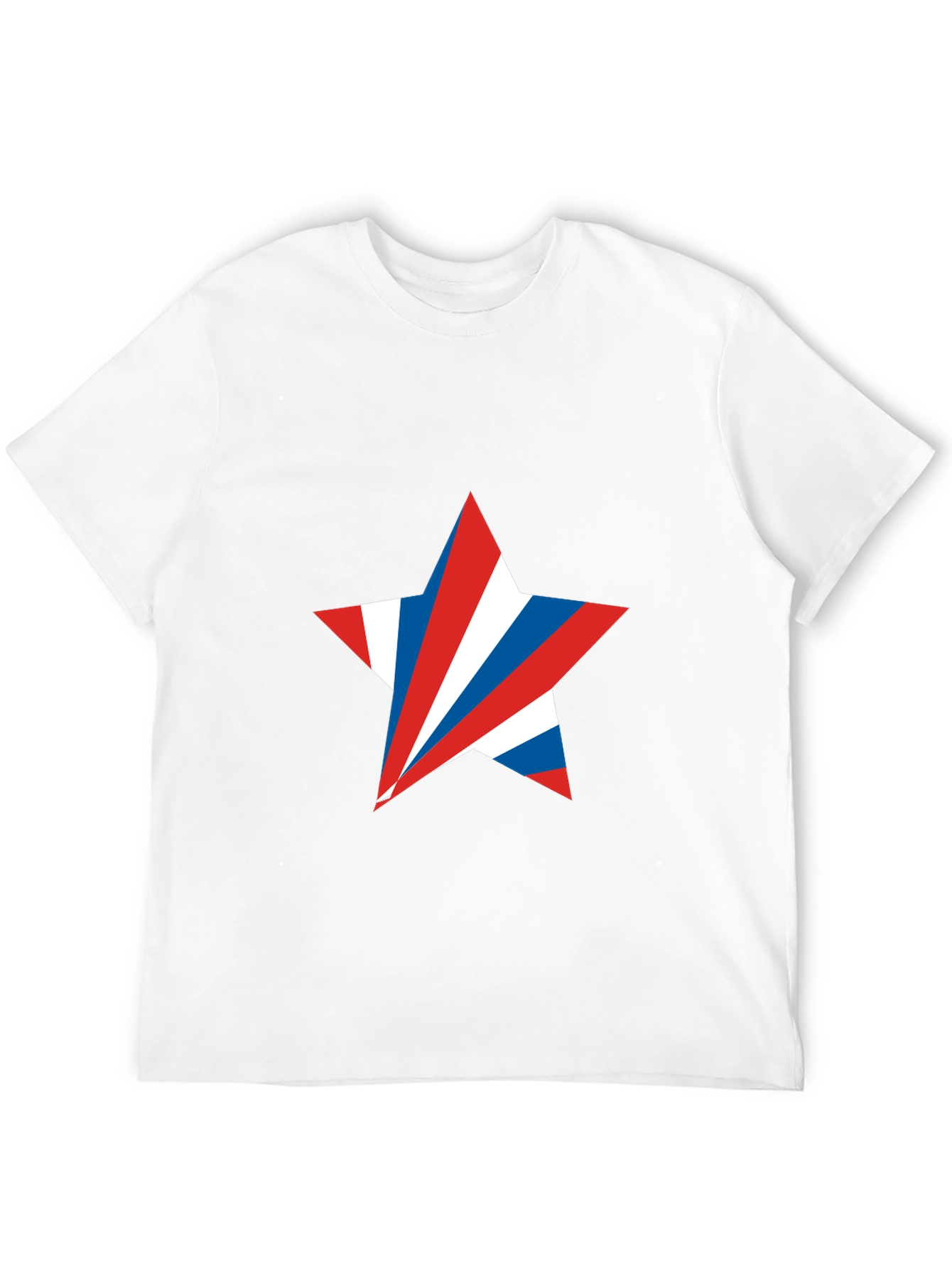 Black Patriotic Star Graphic Tee - Black view 12