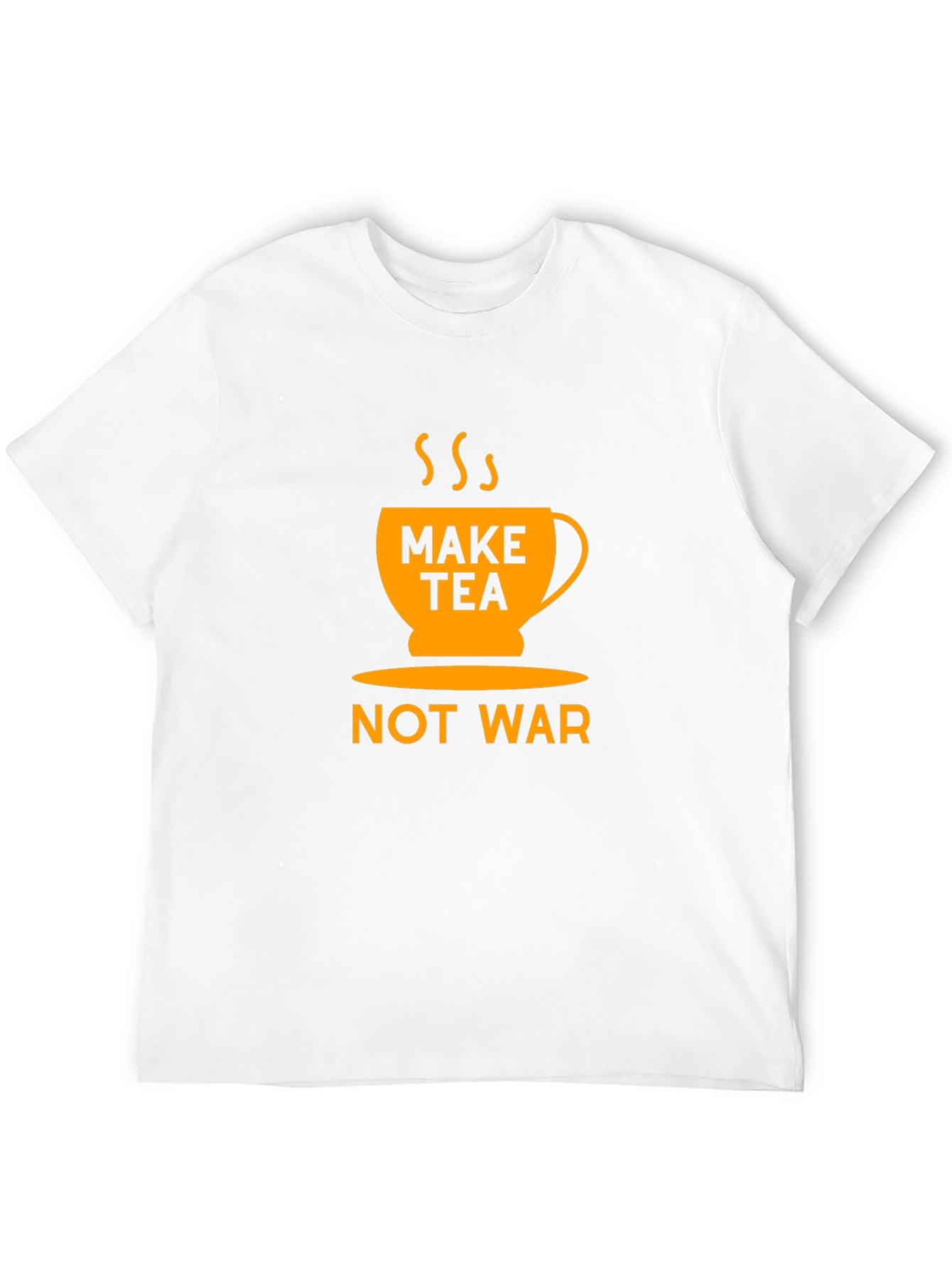Black Make Tea Not War Graphic T-Shirt view 12