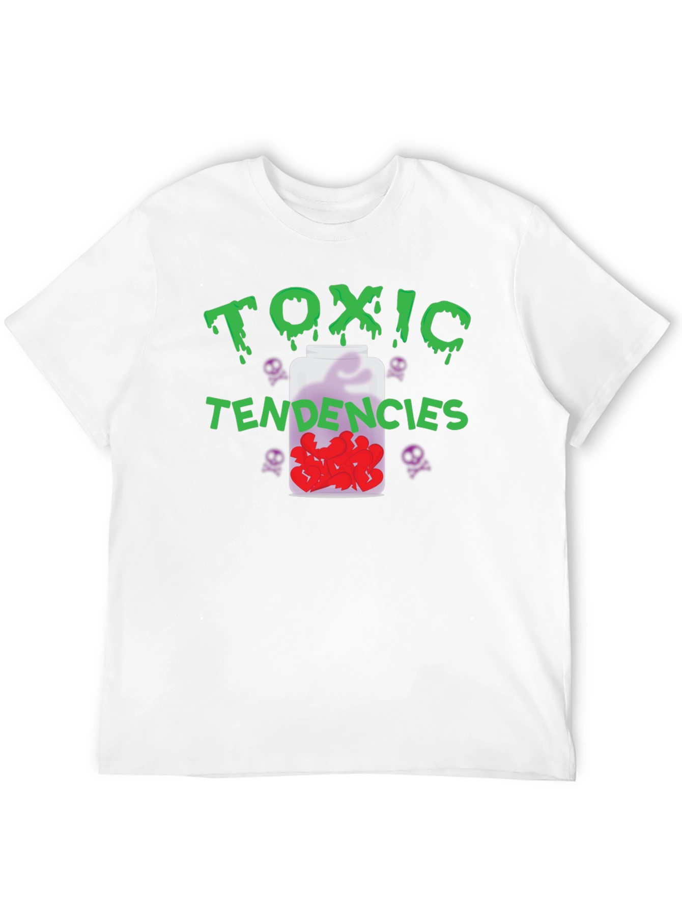 Black Toxic Tendencies Graphic Tee - Unique Design view 12