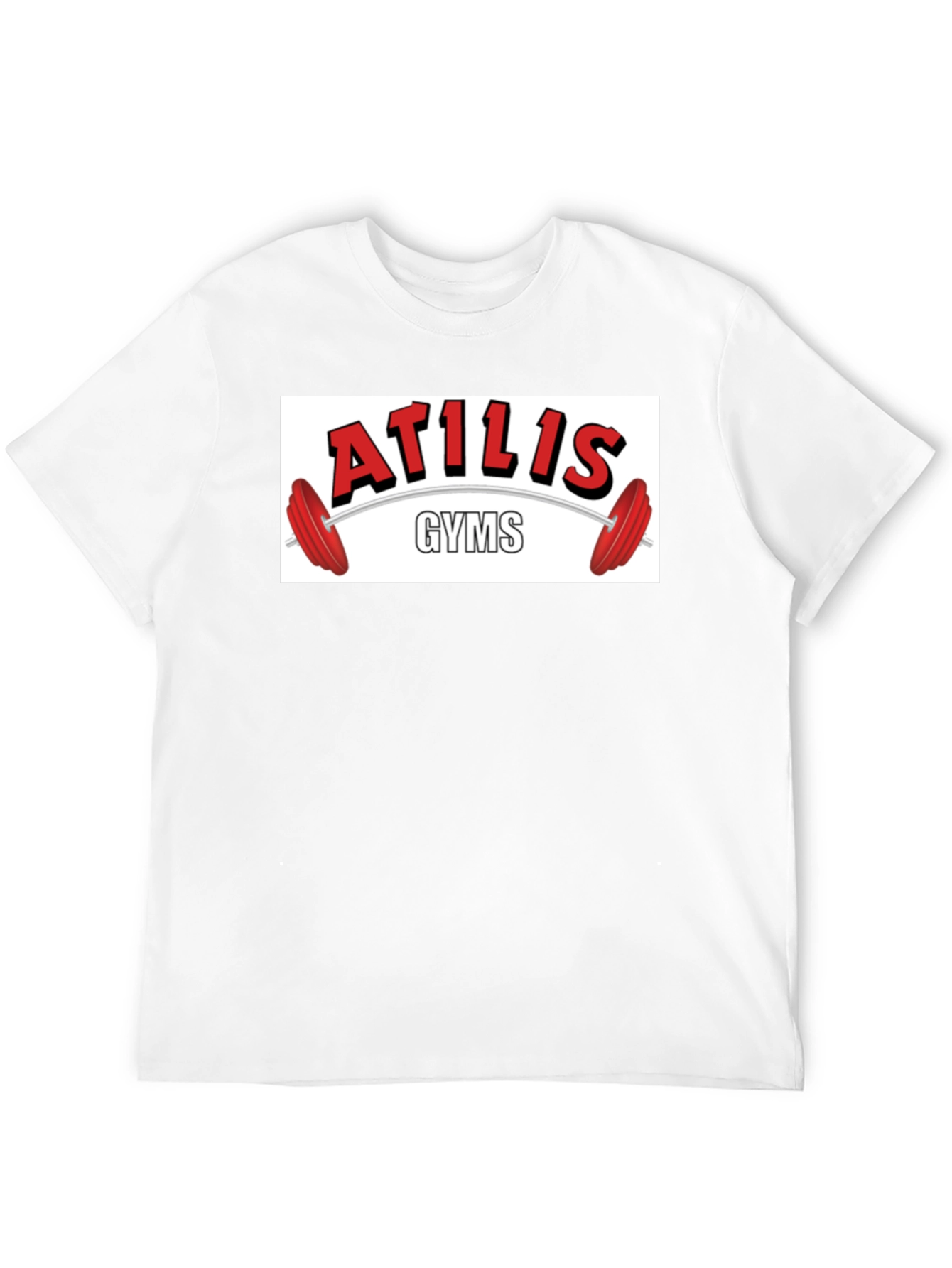 Black Atilis Gyms Black Graphic Tee view 12