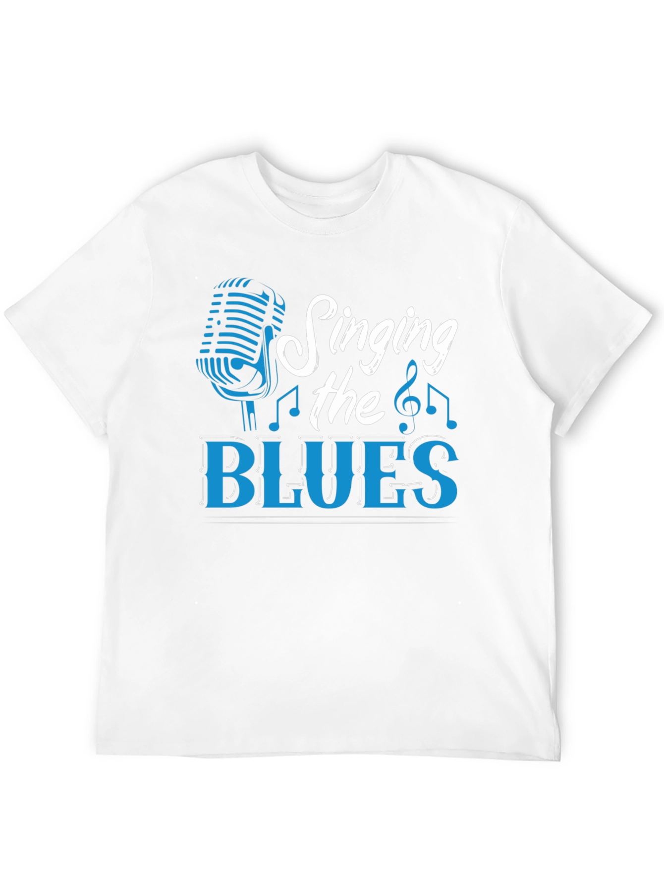 Black Singing the Blues Graphic Tee view 12