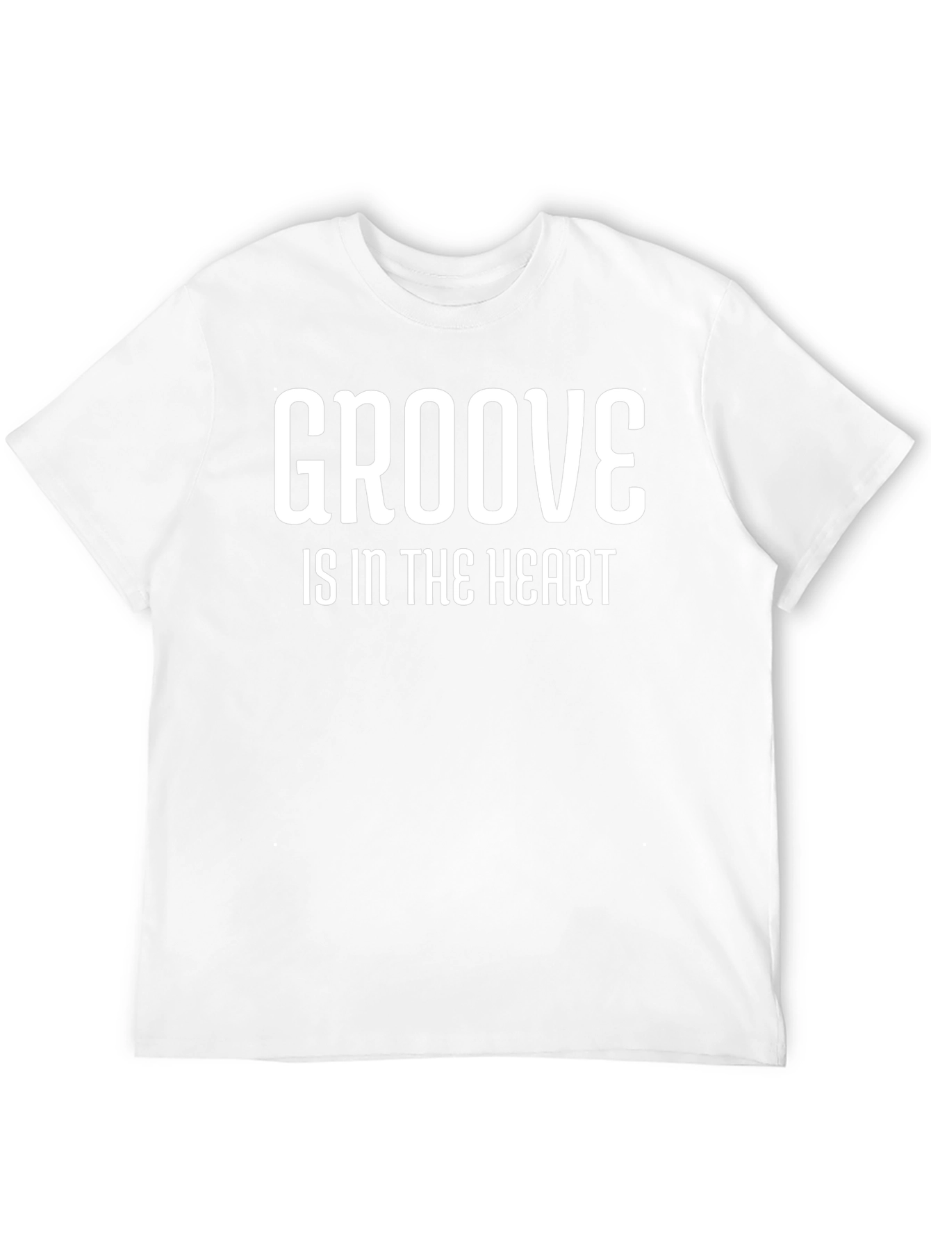 Black Groove is in The Heart Black T-Shirt view 12