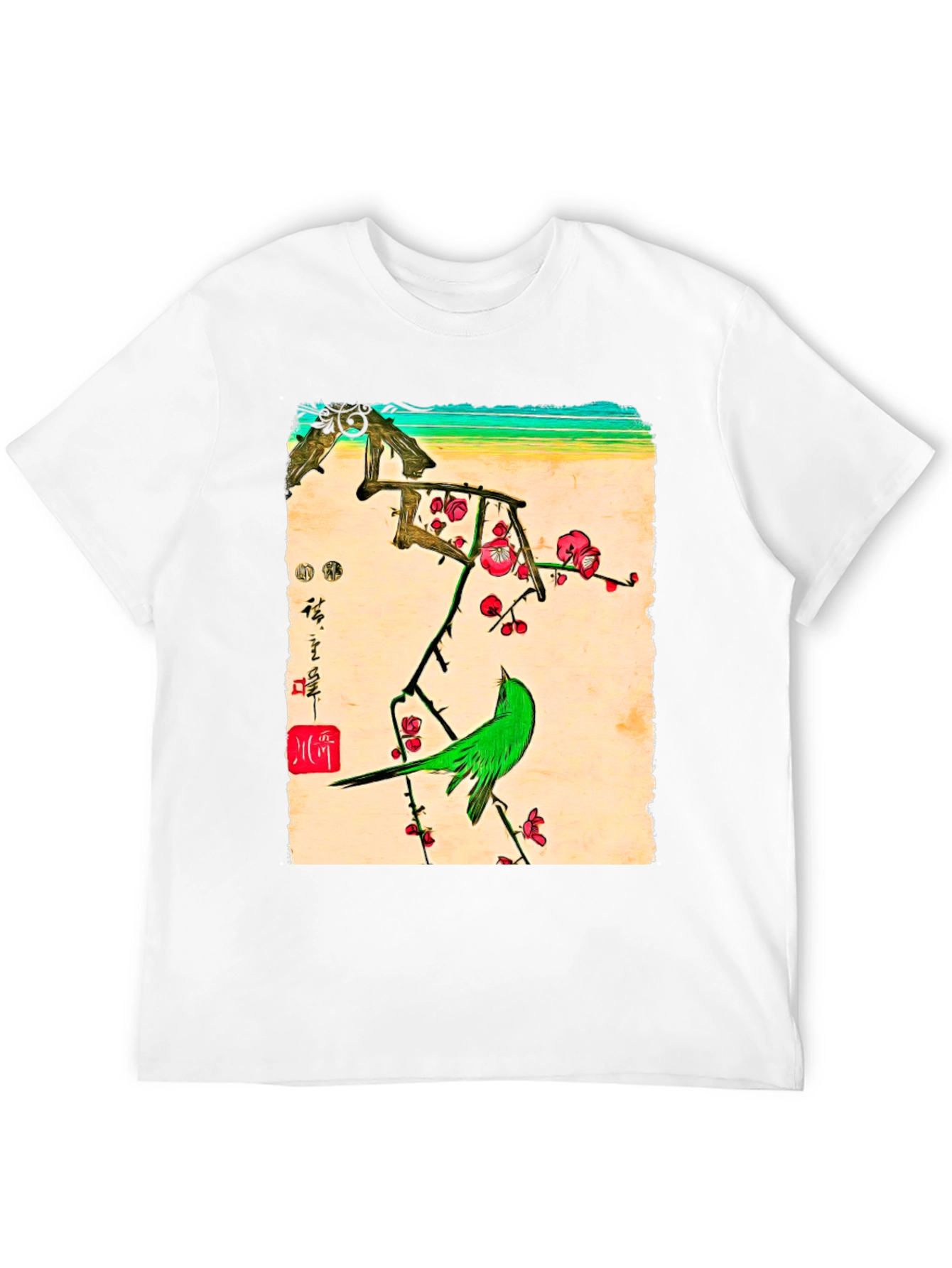 Black Bird & Blossom Graphic Tee view 12