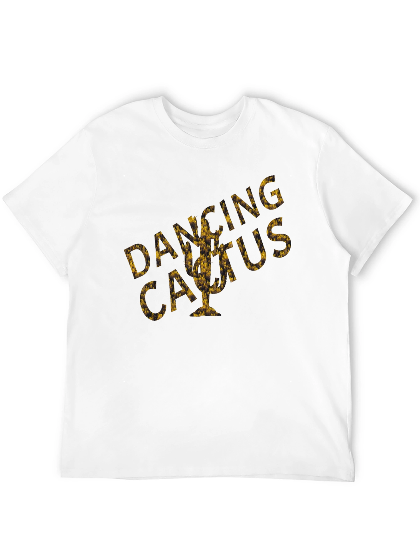 Black Dancing Cactus Graphic Tee - Unique Design view 12