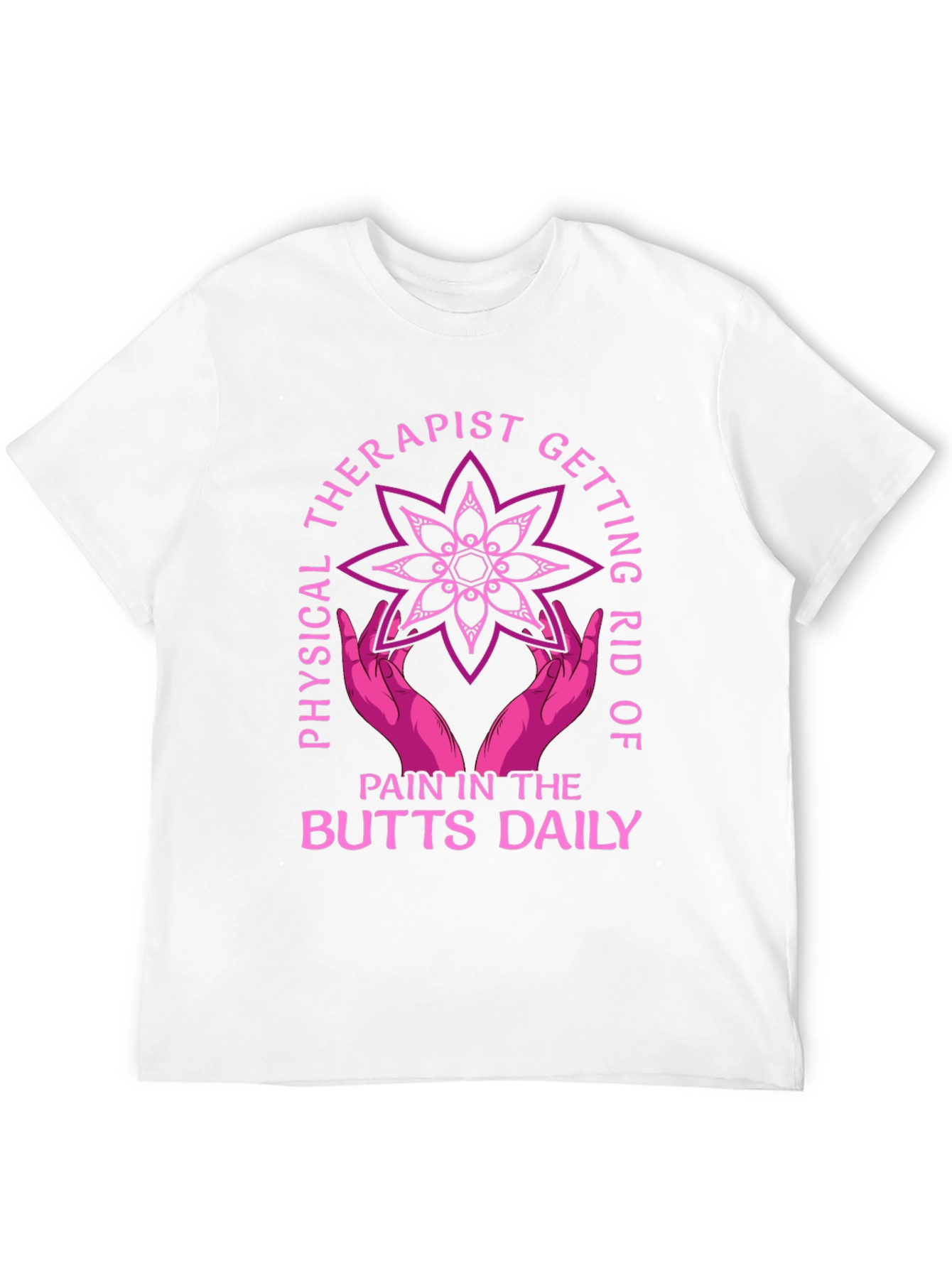 Black Physical Therapist Humor T-Shirt view 12