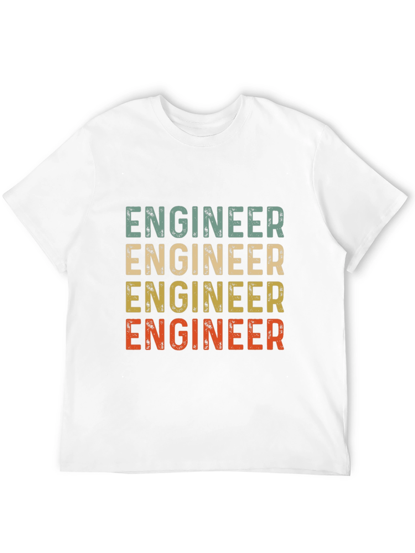 Black Retro Engineer T-Shirt - Funny Engineering Gift Tee view 12