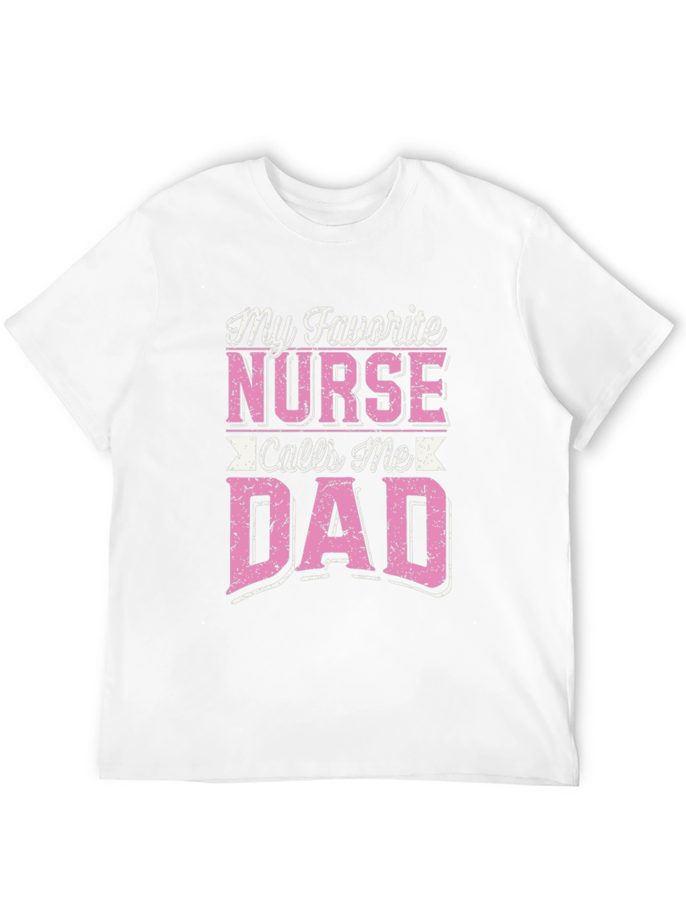 Black My Favorite Nurse Calls Me Dad T-Shirt view 12