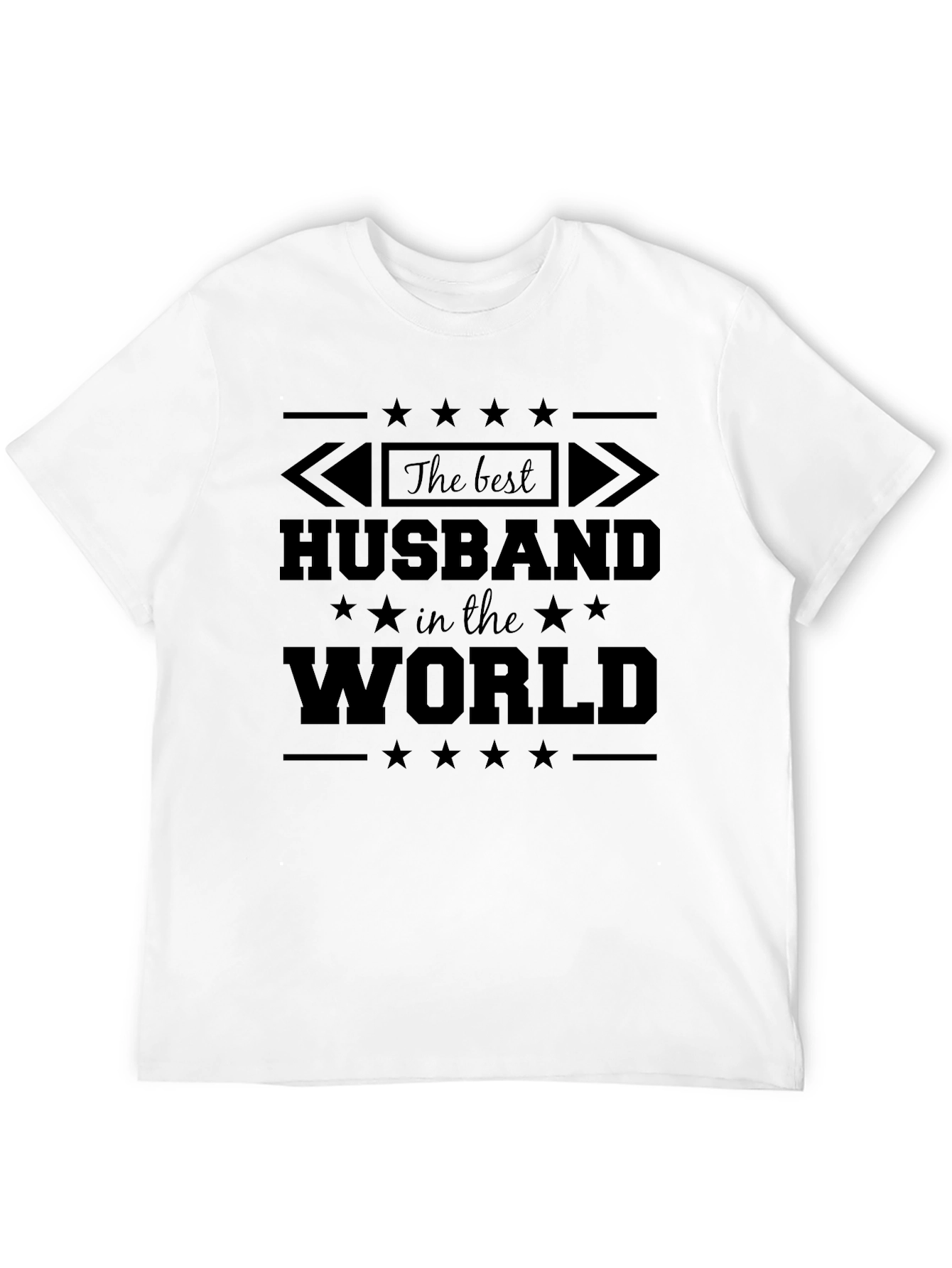 Black Best Husband in the World Graphic Tee view 12