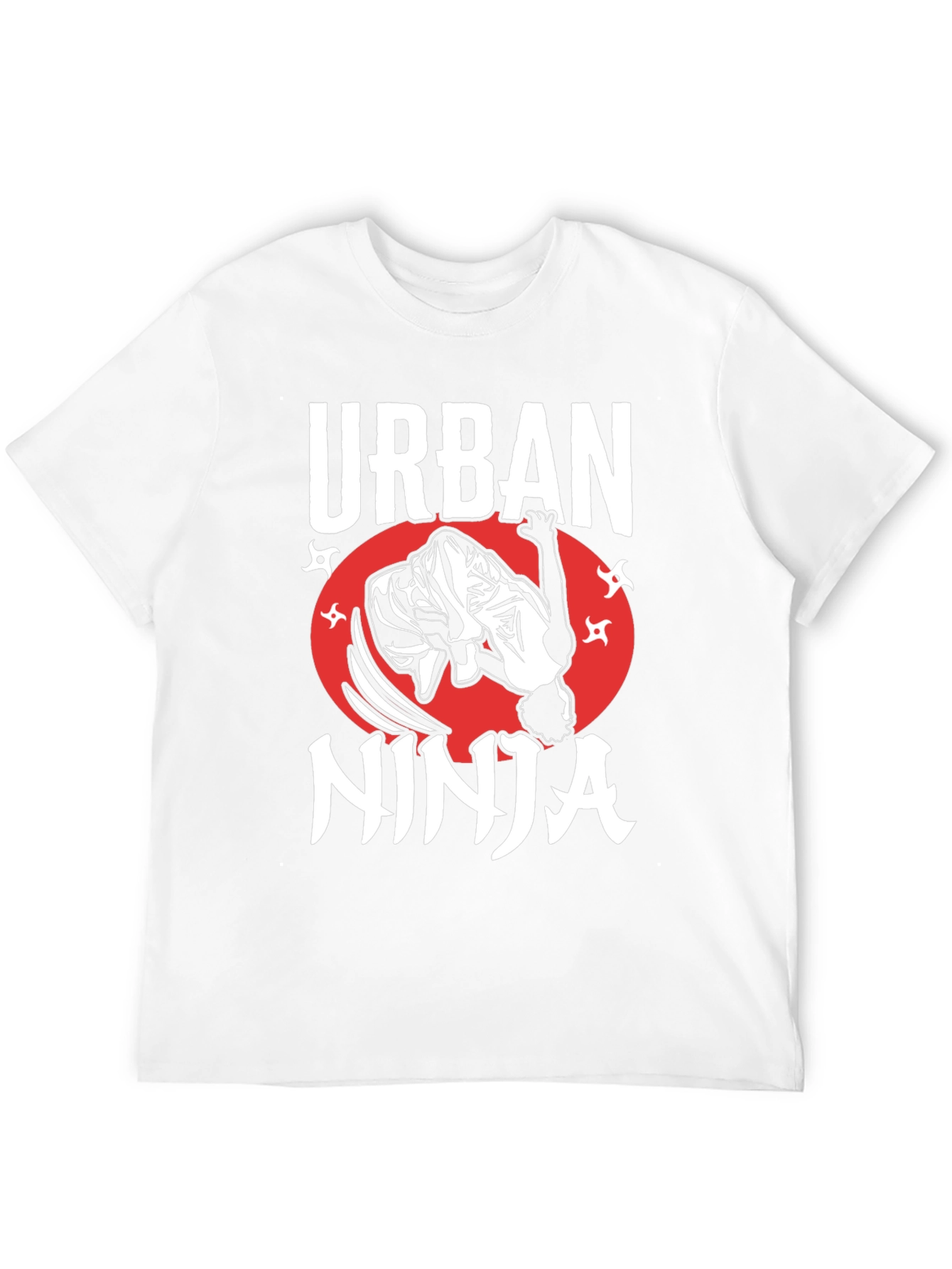 Black Urban Ninja Graphic Tee view 12