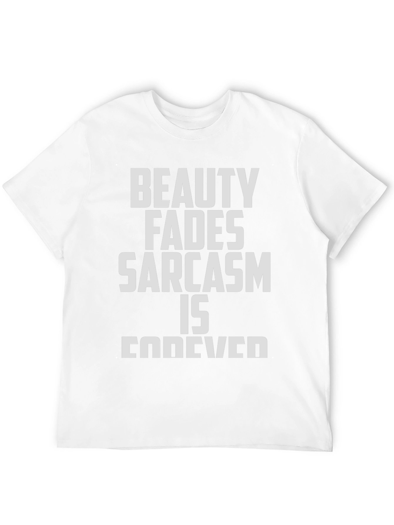 Black Sarcasm Is Forever Graphic T-Shirt view 12