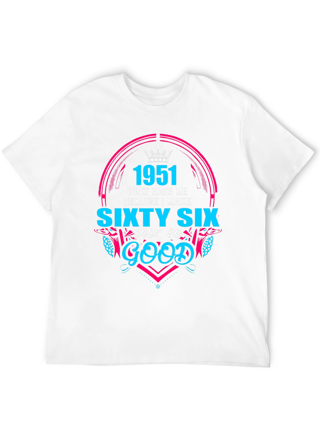 Black 1951 Sixty Six Look So Good T-Shirt view 12