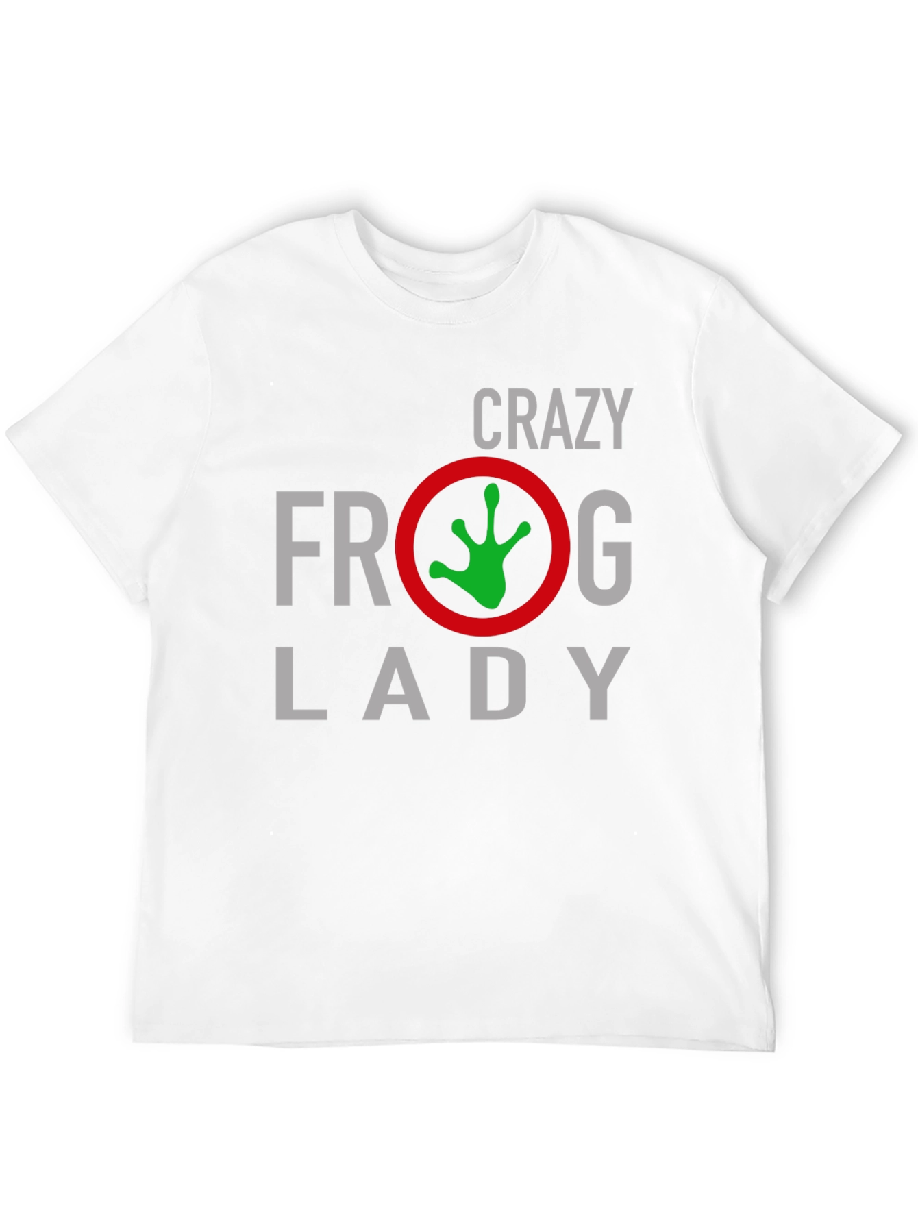 Black Crazy Frog Lady Graphic Tee - Black view 12