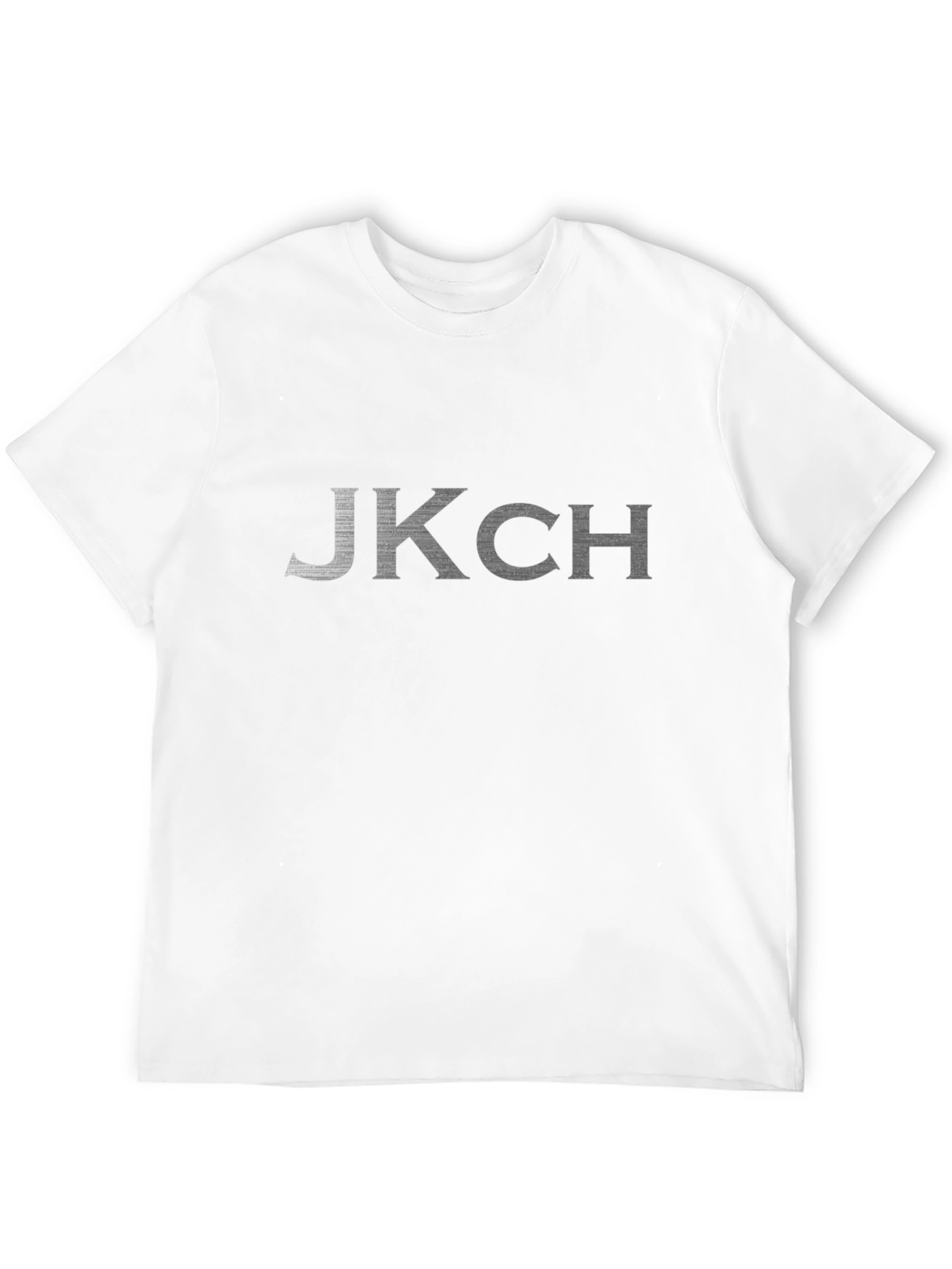 Black JKCH Men's Black Short Sleeve Crew Neck T-Shirt view 12