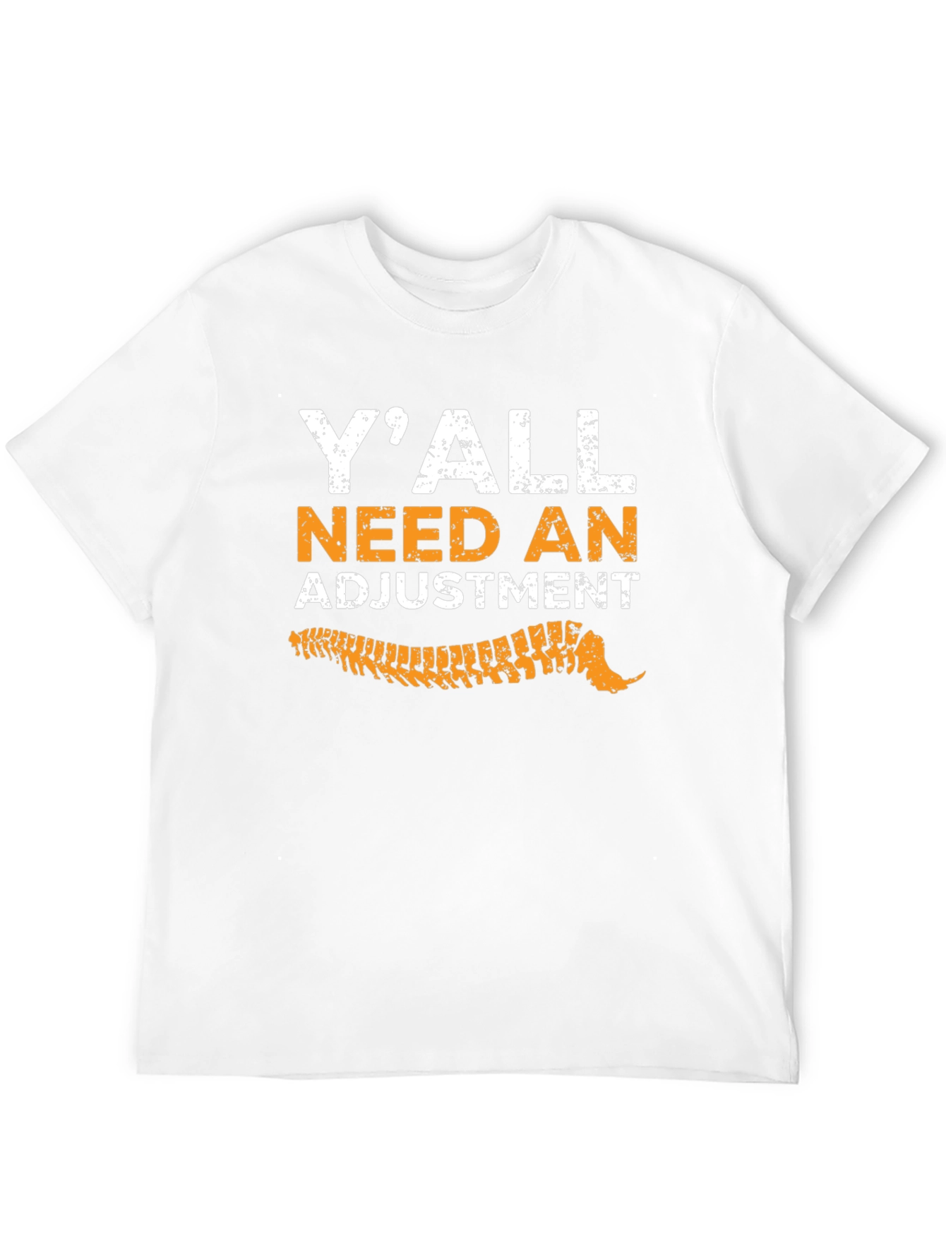 Black Chiropractor Adjustment T-Shirt - Novelty Spine Tee view 12