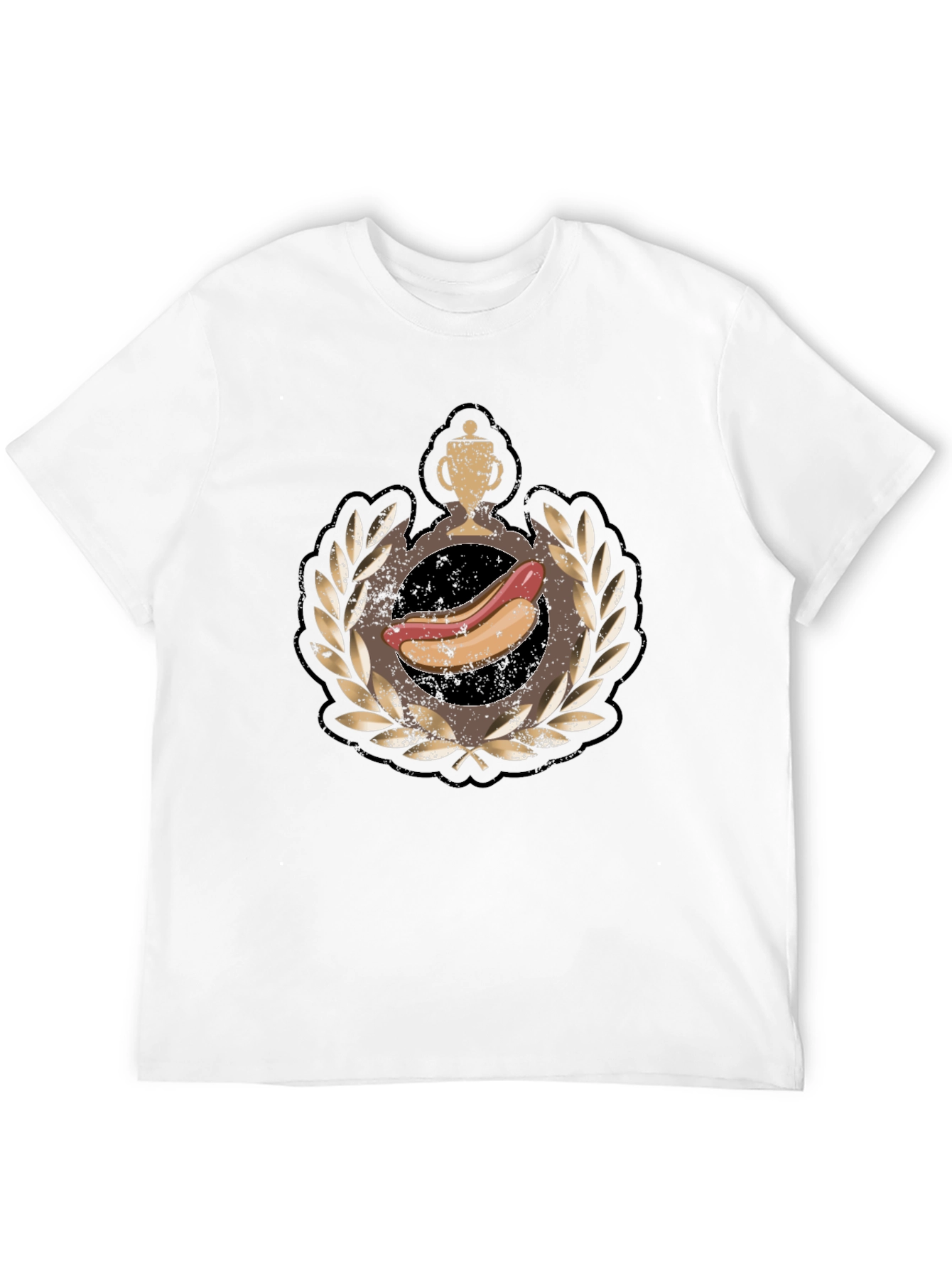 Black Hot Dog Champion Graphic Tee view 12