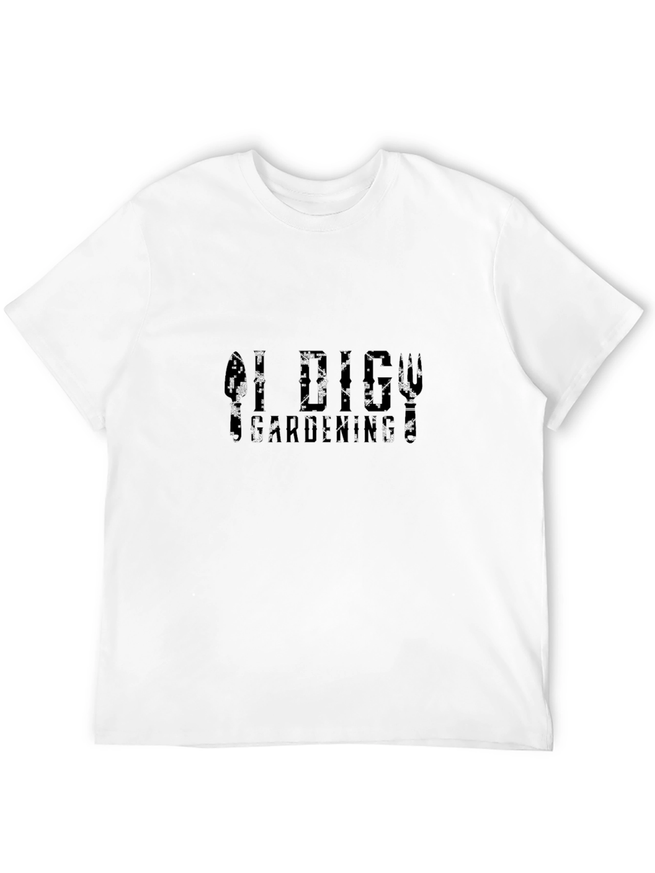Black Black 'Ol' Dirty Gardening' T-Shirt view 12