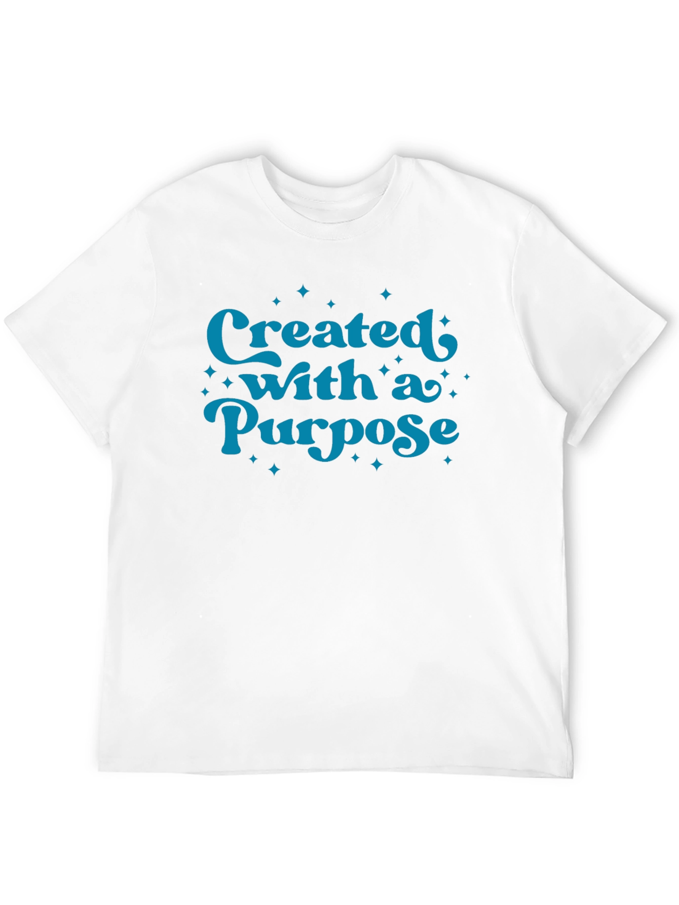 Black Created with a Purpose Graphic Tee view 12