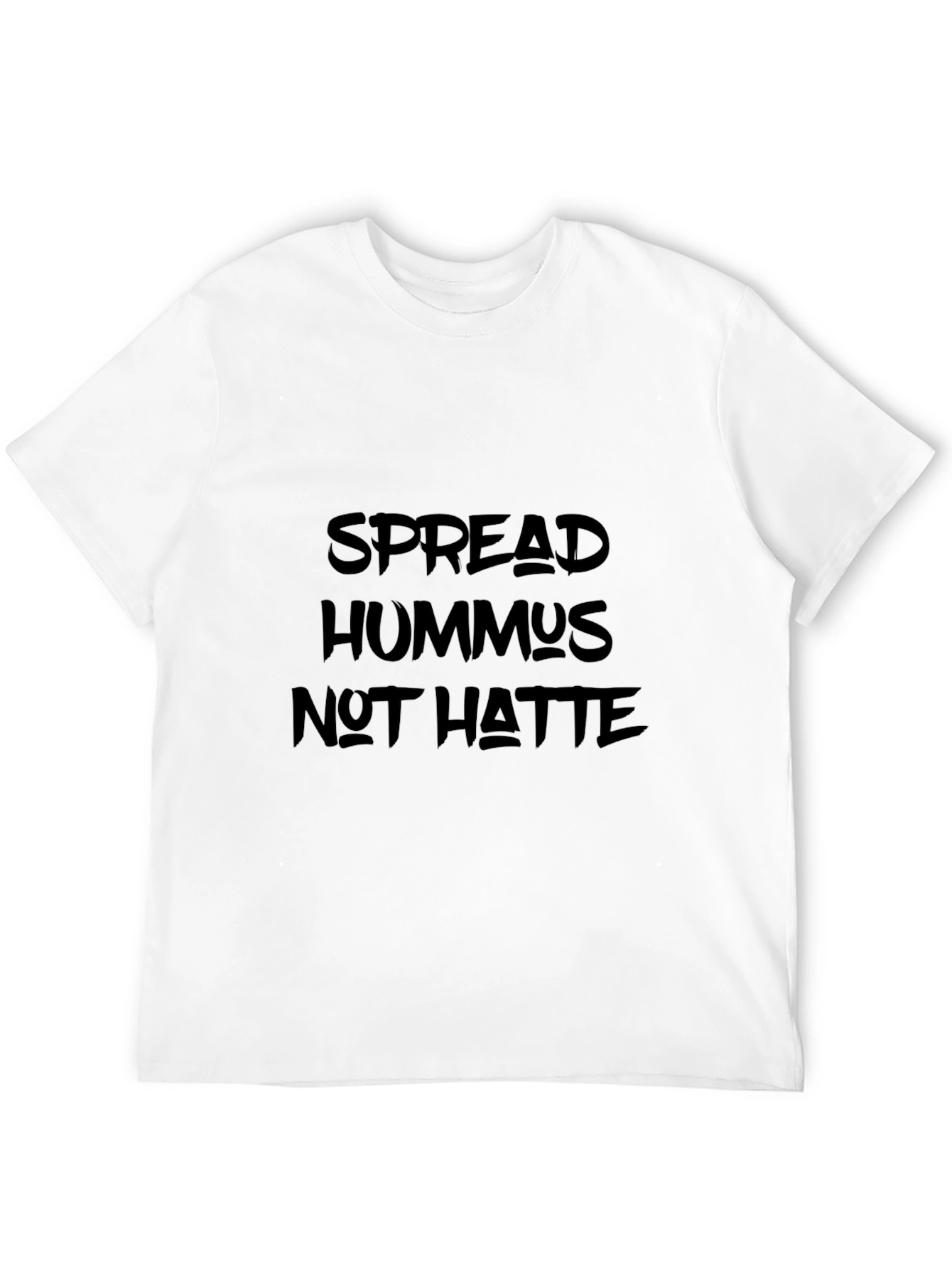 Black Spread Hummus Not Hatte T-Shirt view 12